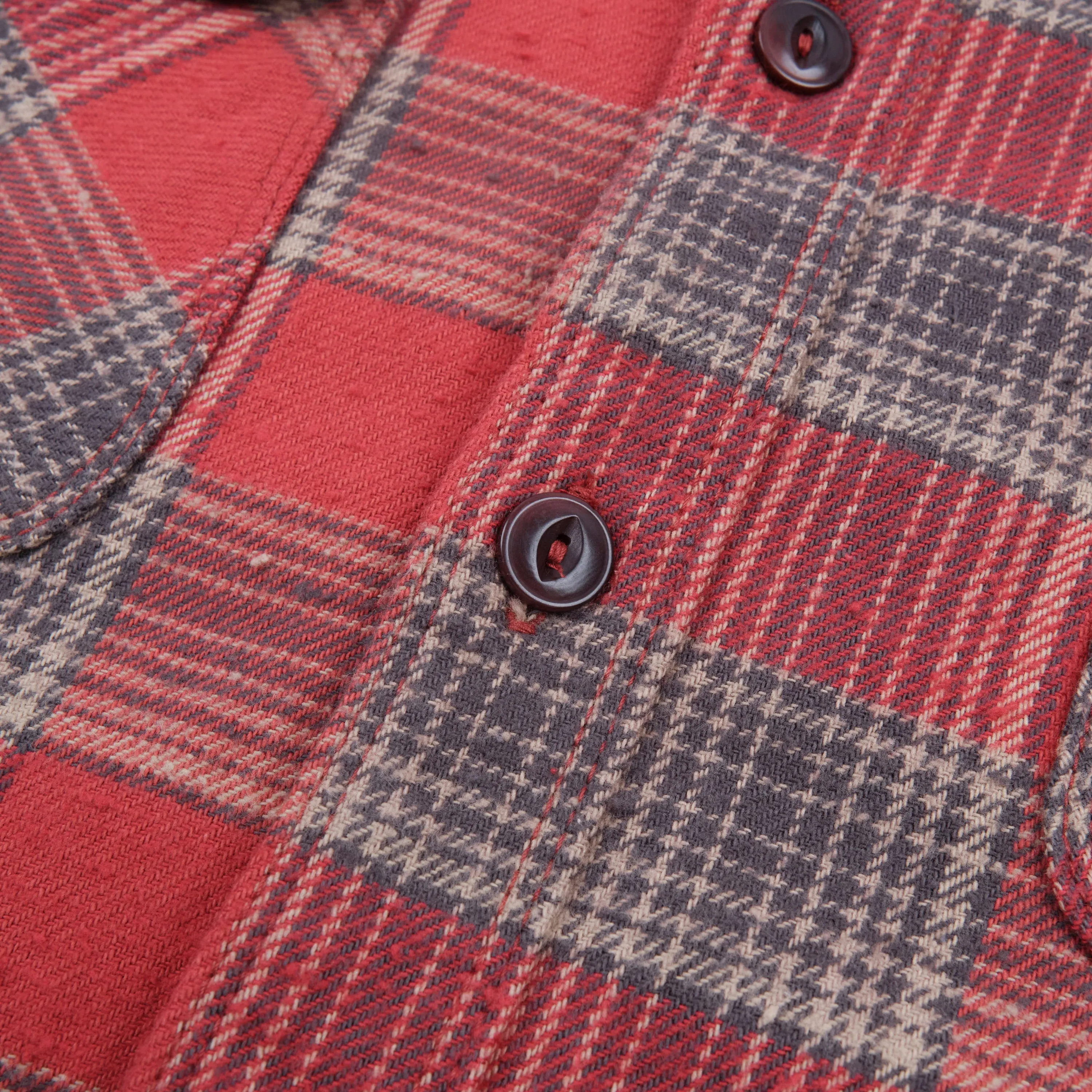 Jepson Dusty Red Plaid sold by Freenote Cloth product image thumbnail 5