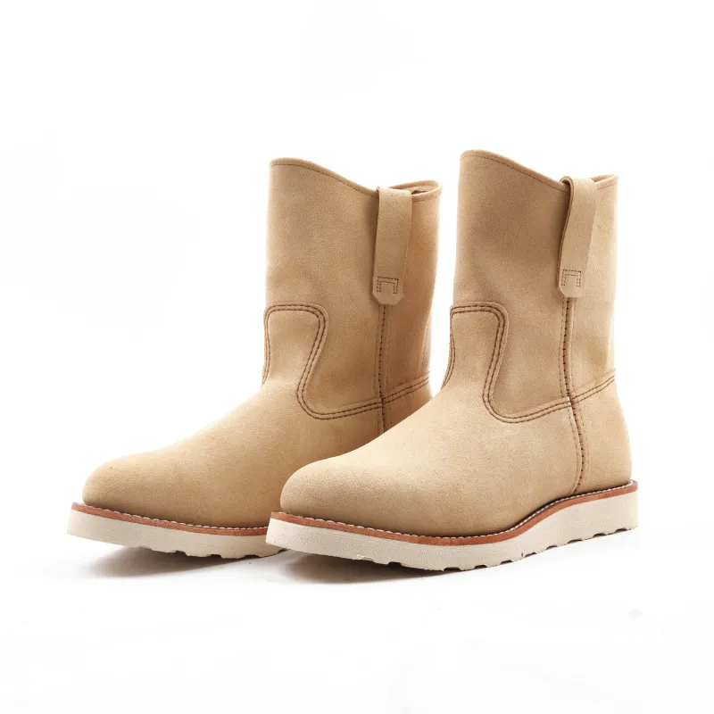 Red Wing Heritage Pecos Boot Traction Tred Sole - Hawthorne Abilene 8168 made by Freenote Cloth