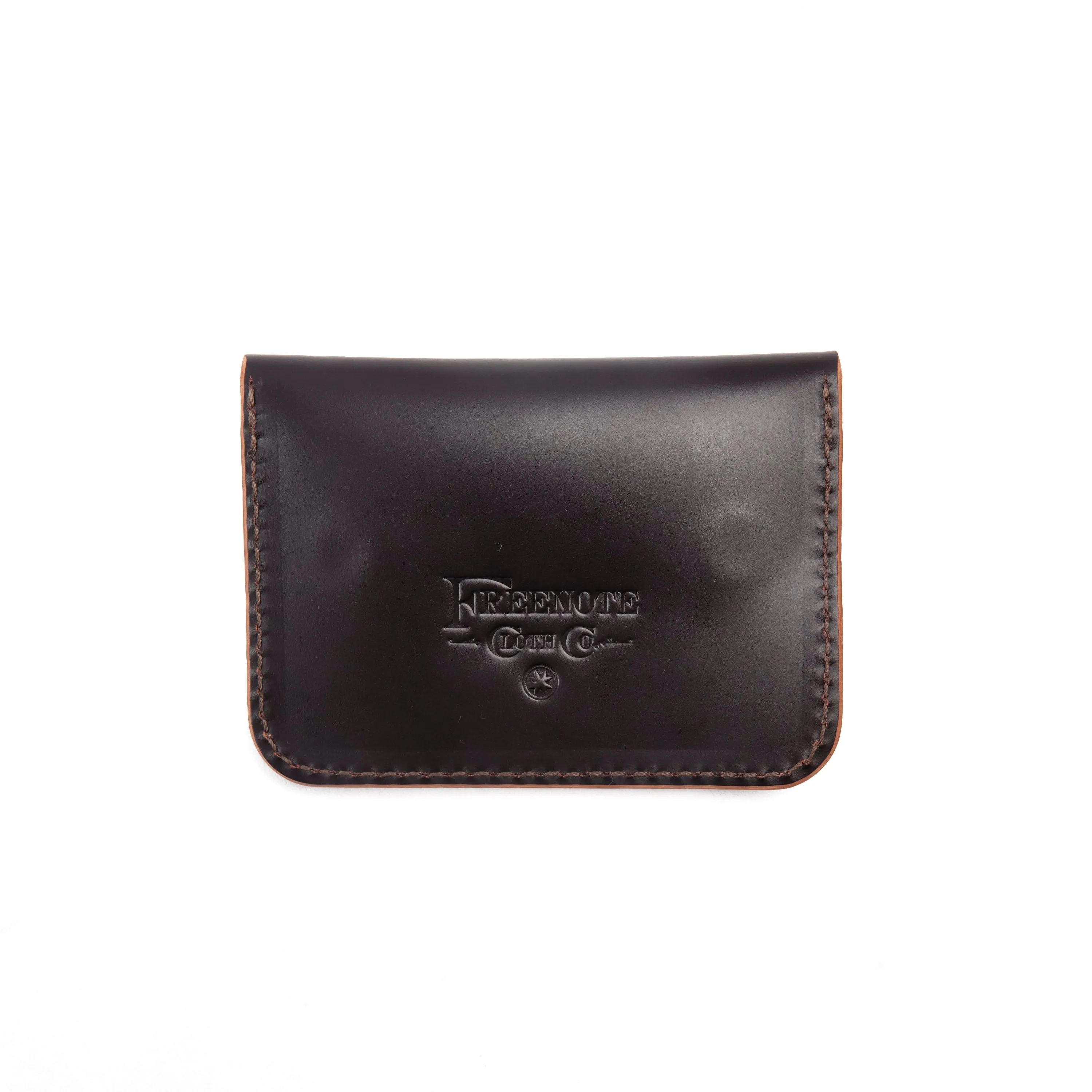 GOLDEN AGE SUPPLY CO. - MARYAM SHELL CORDOVAN BURGUNDY - SMALL TRUCKER WALLET sold by Freenote Cloth product image thumbnail 3