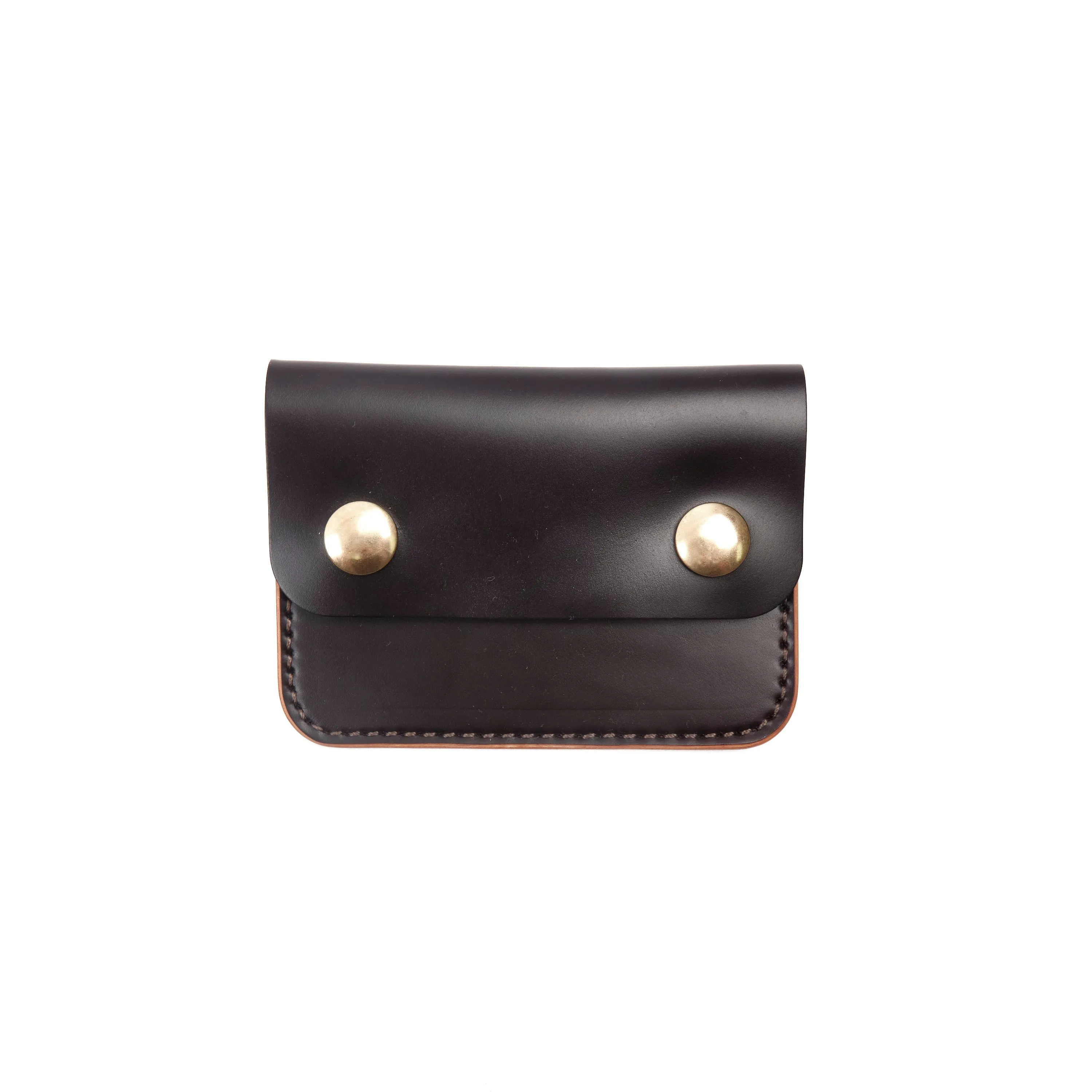 GOLDEN AGE SUPPLY CO. - MARYAM SHELL CORDOVAN BURGUNDY - SMALL TRUCKER WALLET sold by Freenote Cloth