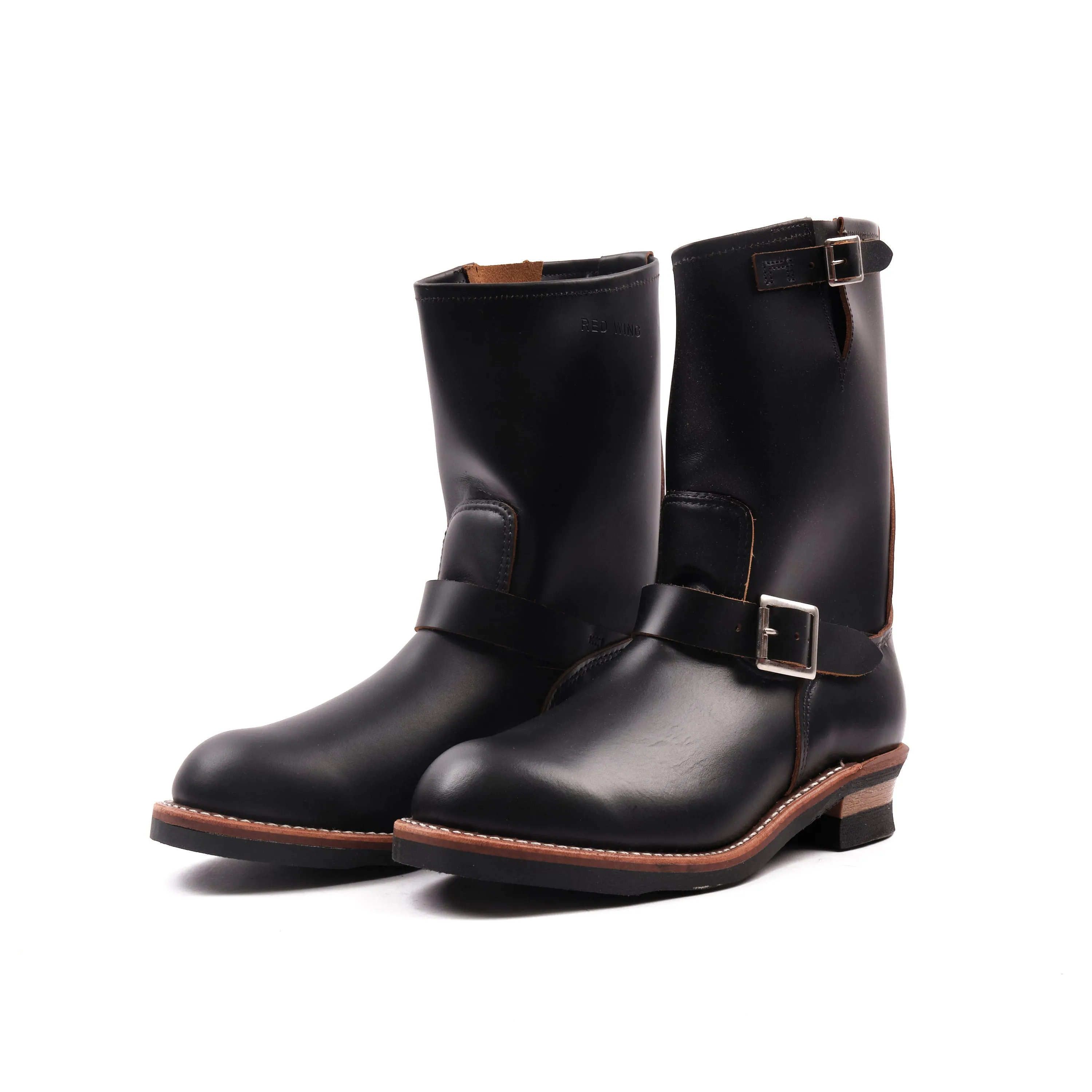 Red Wing Heritage Engineer Boot - Black Klondike 2966 sold by Freenote Cloth