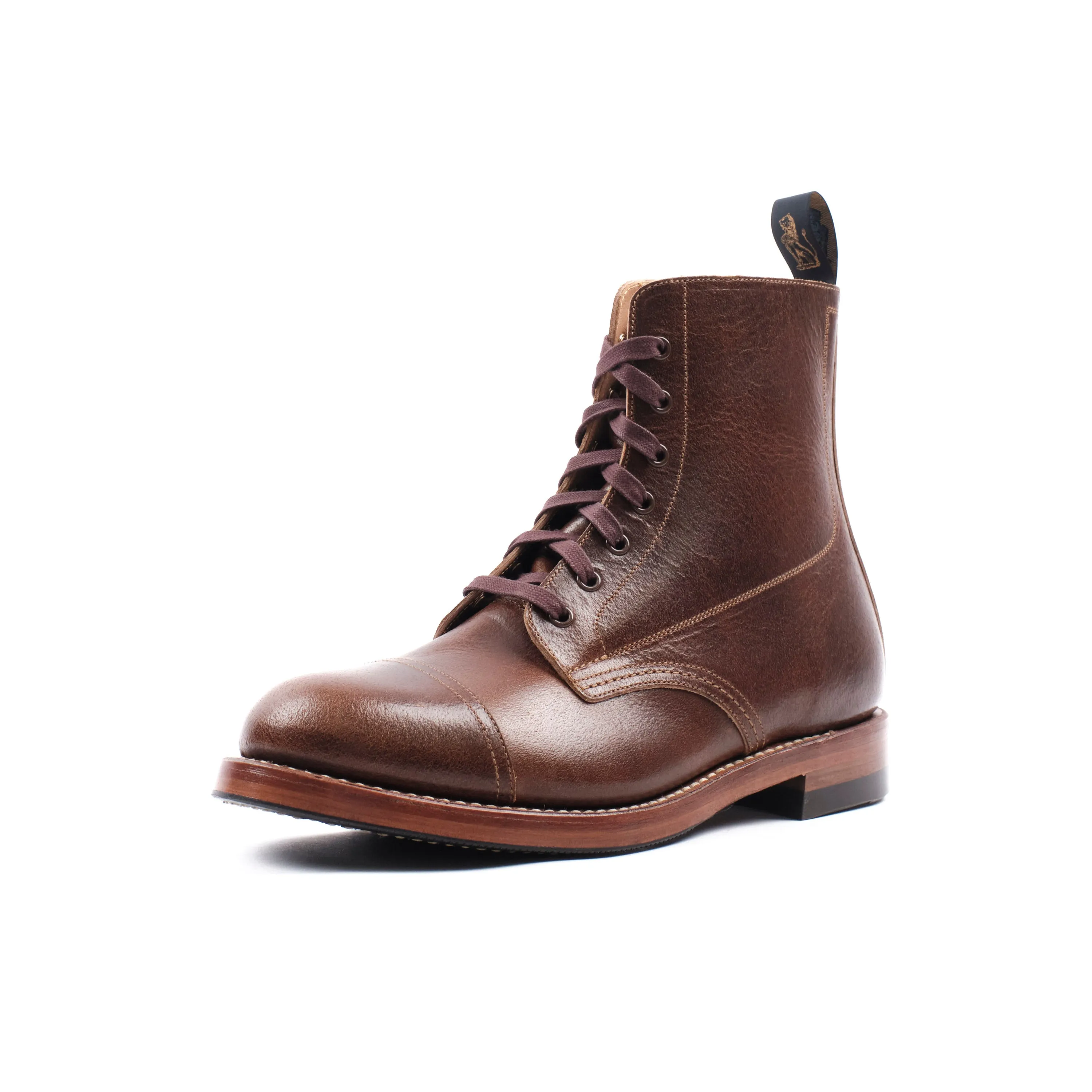 John Lofgren Montgomery Boot - Horween SHF Horsehide Havana sold by Freenote Cloth product image thumbnail 3