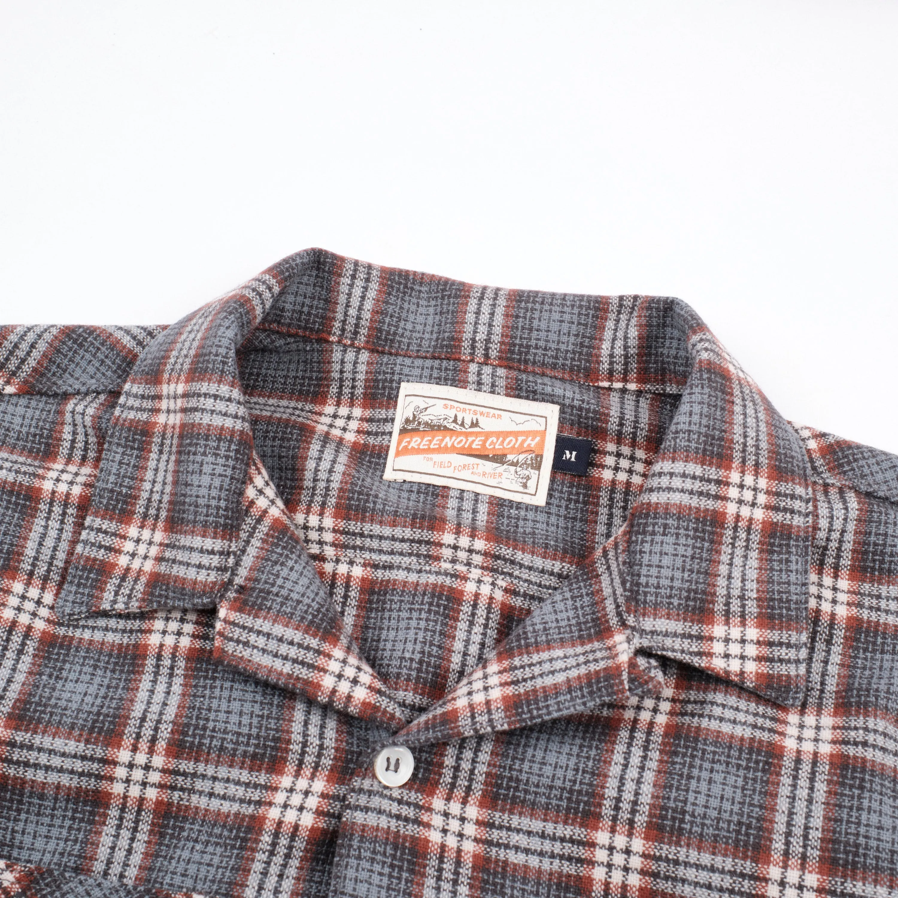 Dayton LS Kodiak Gray Wool sold by Freenote Cloth product image thumbnail 3