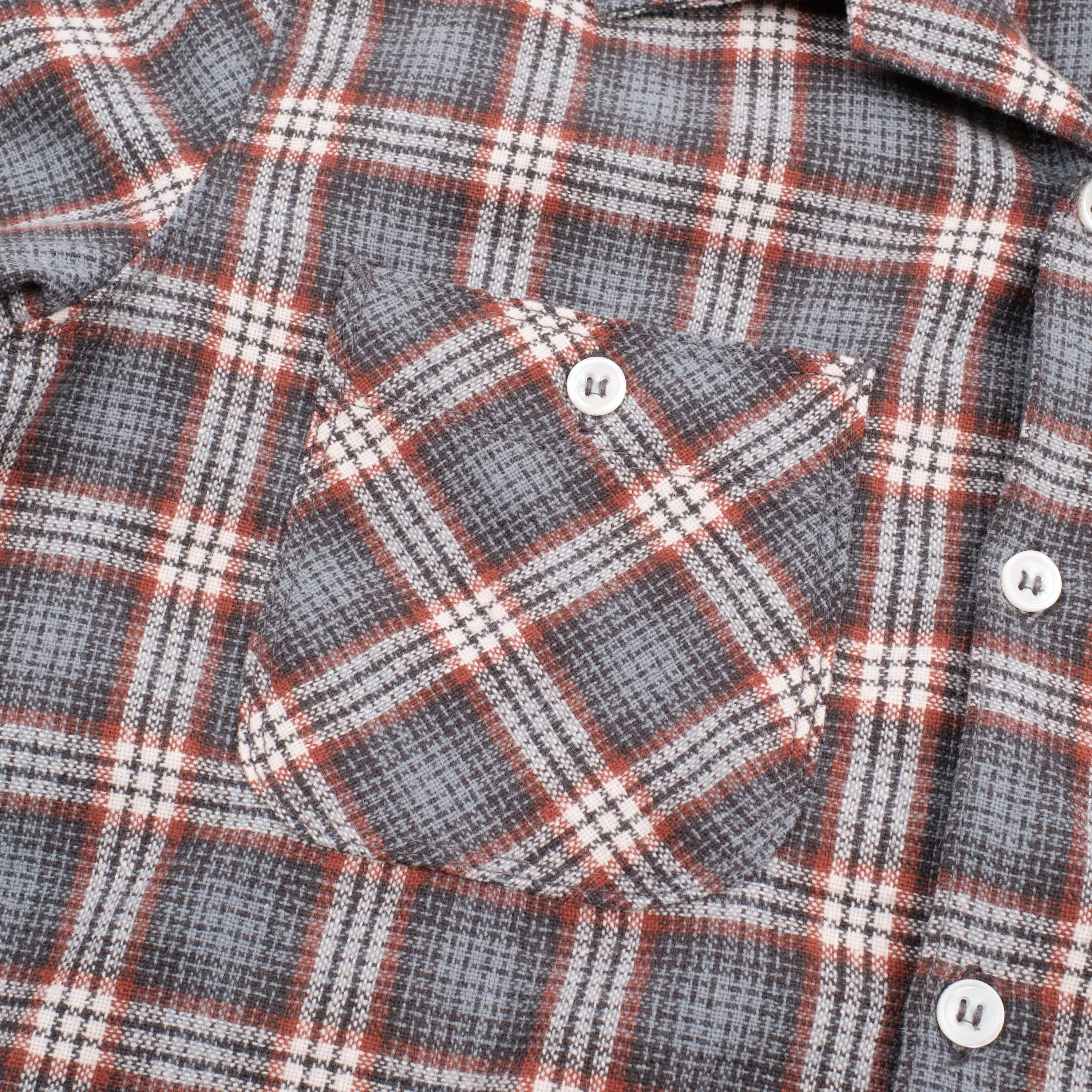Dayton LS Kodiak Gray Wool sold by Freenote Cloth product image thumbnail 4