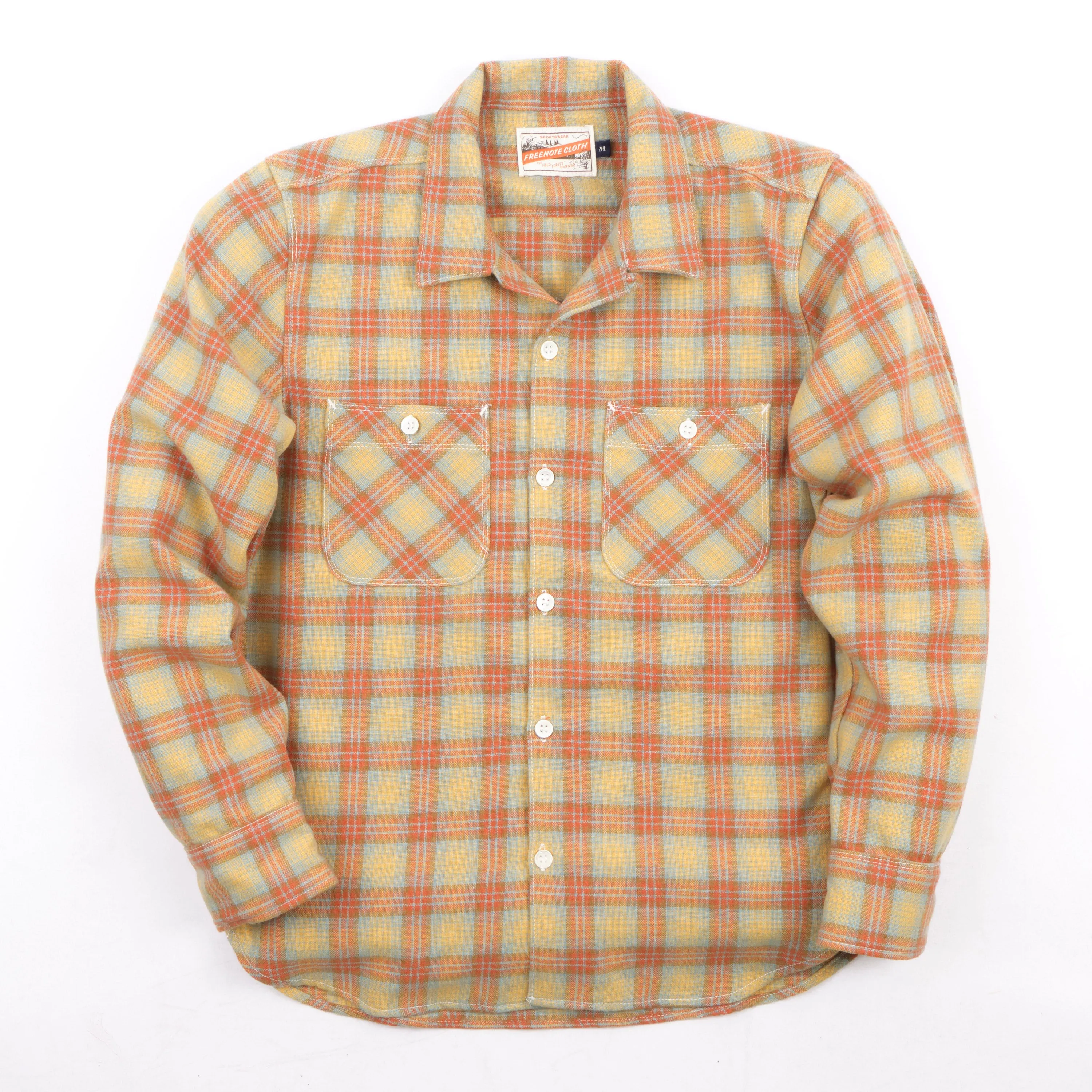 Dayton LS Goldtail Wool sold by Freenote Cloth