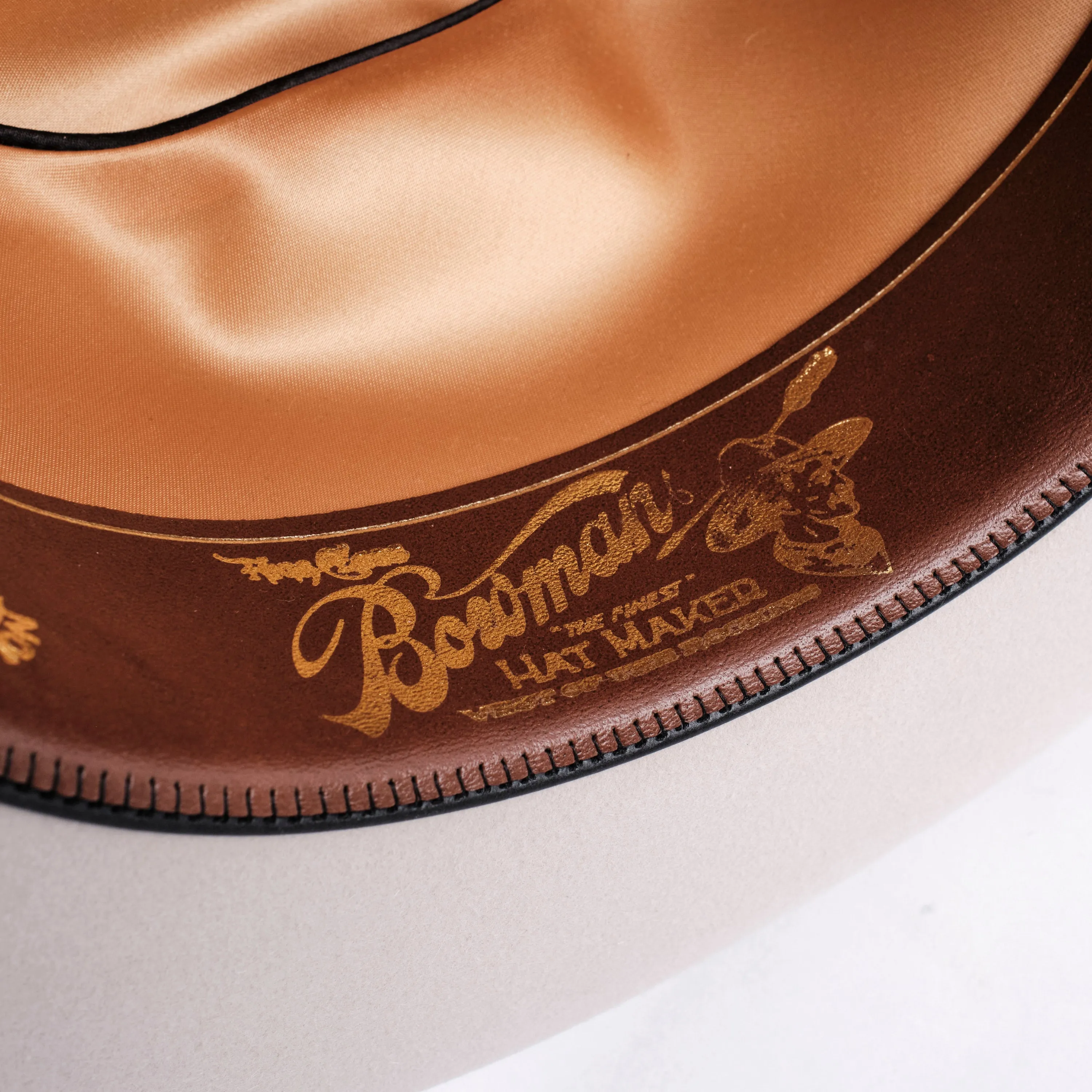 Bowman Hat Co. x Freenote Cloth - Western Gentlemen Bone sold by Freenote Cloth product image thumbnail 4