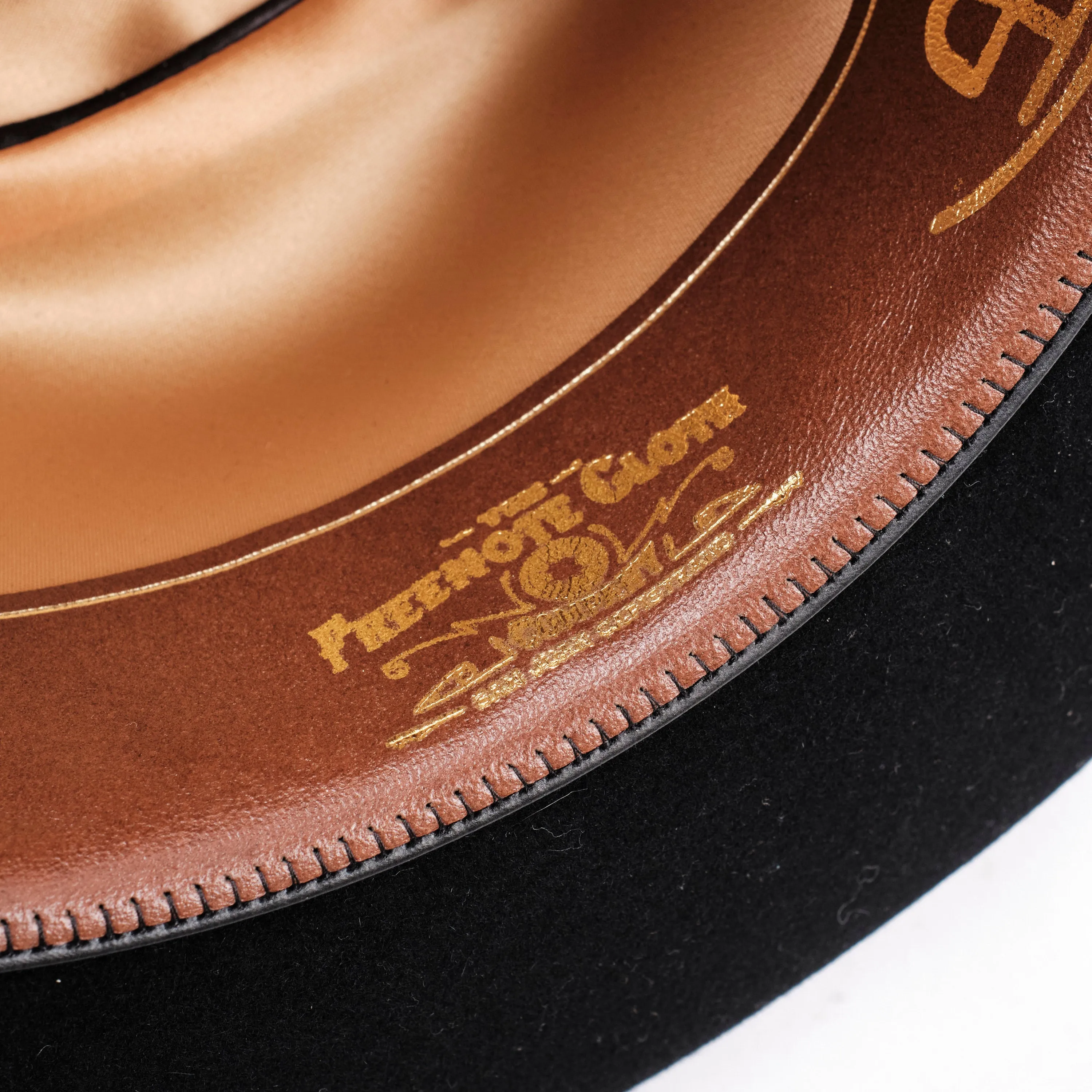 Bowman Hat Co. x Freenote Cloth Black - Western Gentlemen Black sold by Freenote Cloth product image thumbnail 4