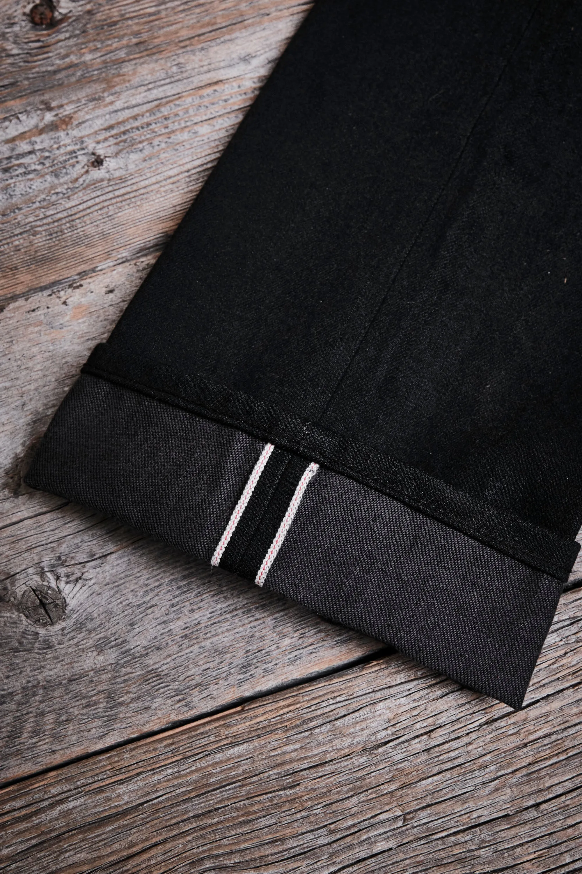 Trabuco Classic Straight 14.25 Ounce Black Grey Denim sold by Freenote Cloth product image thumbnail 2