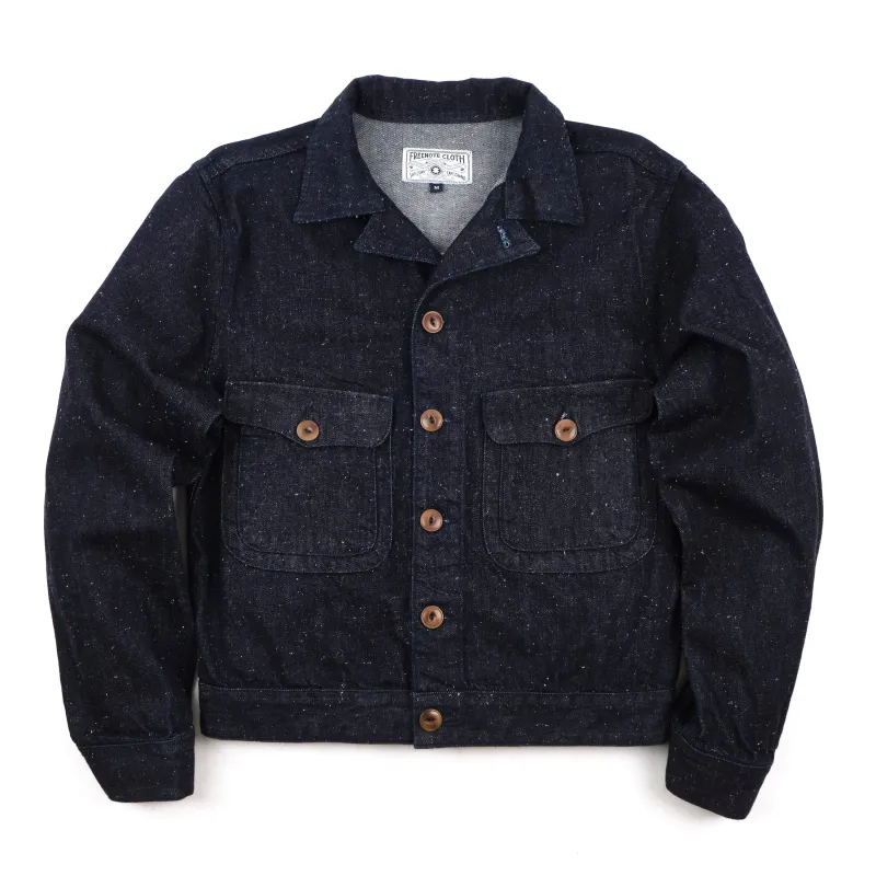 Grafton Jacket 11 Ounce Fleck Denim sold by Freenote Cloth