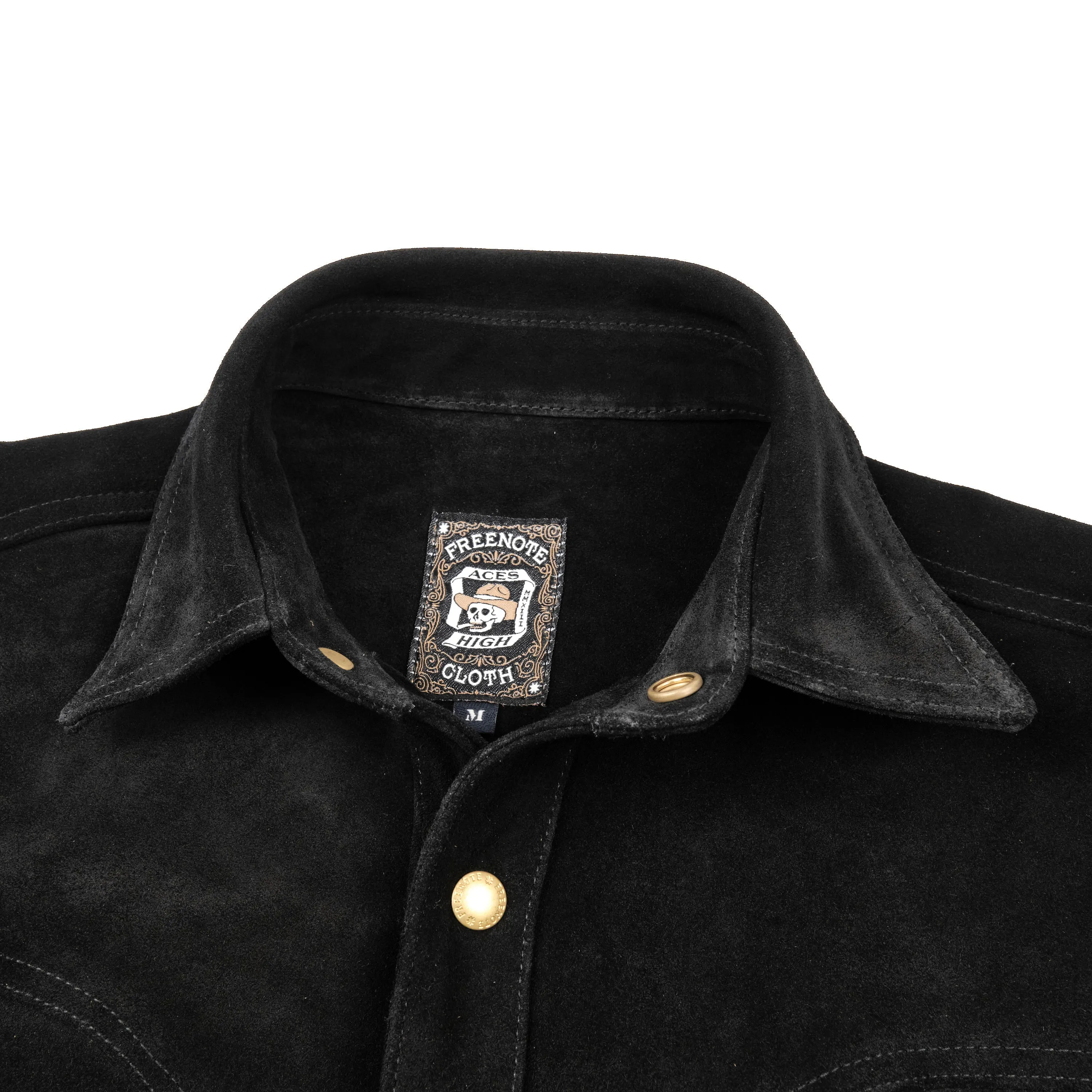 Packard Black Suede sold by Freenote Cloth product image thumbnail 2