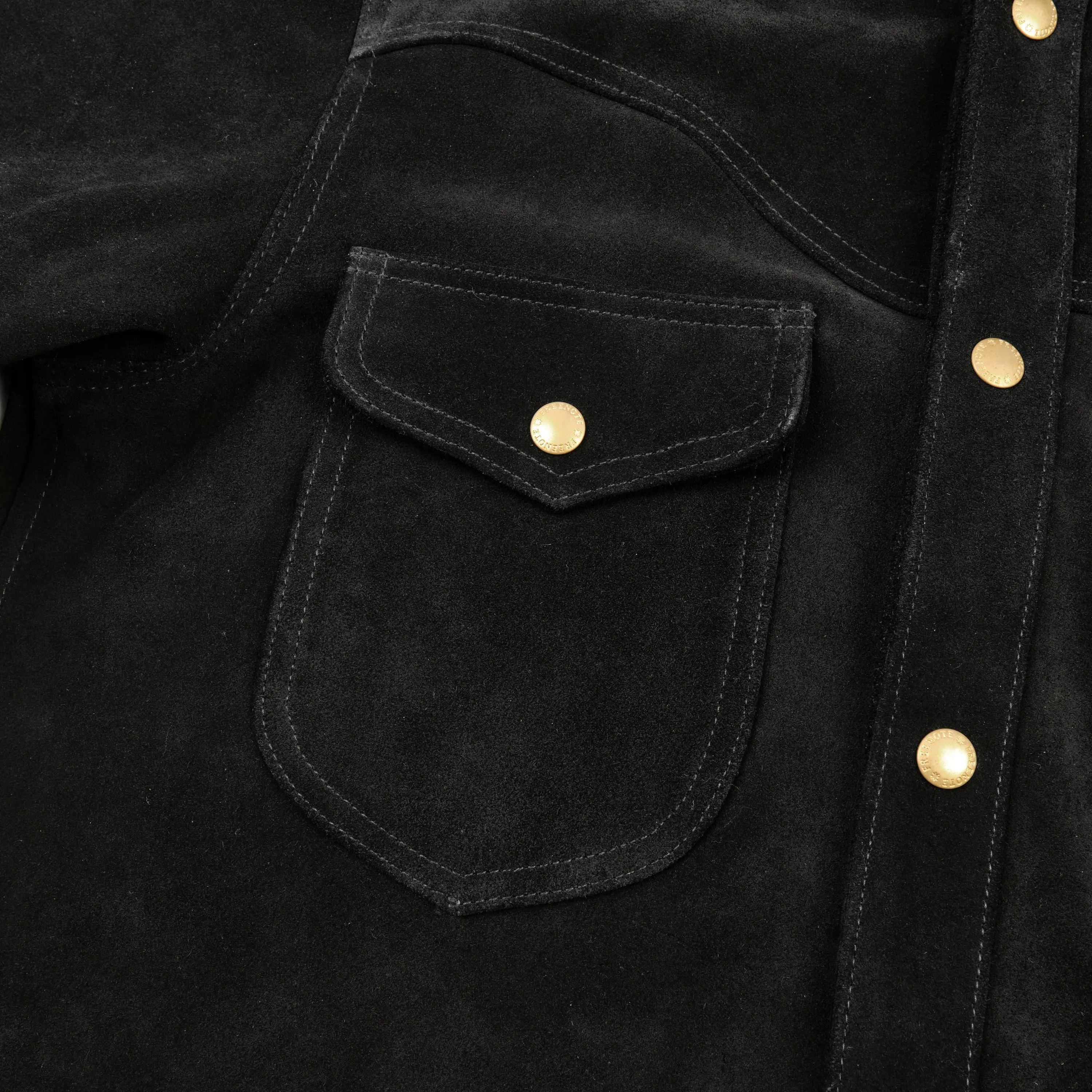 Packard Black Suede sold by Freenote Cloth product image thumbnail 3