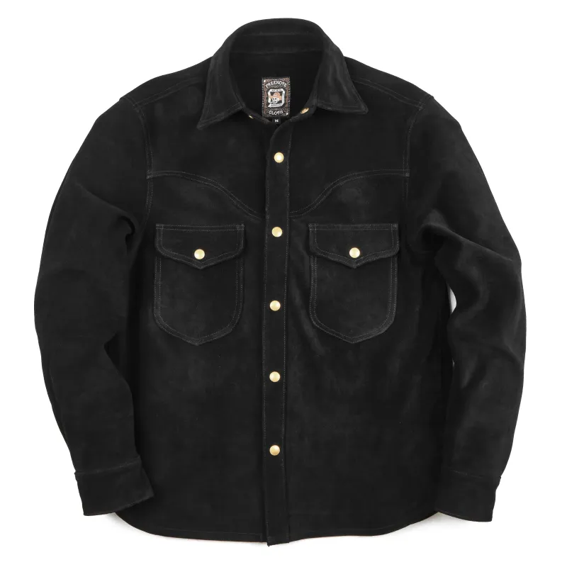 Packard Black Suede sold by Freenote Cloth