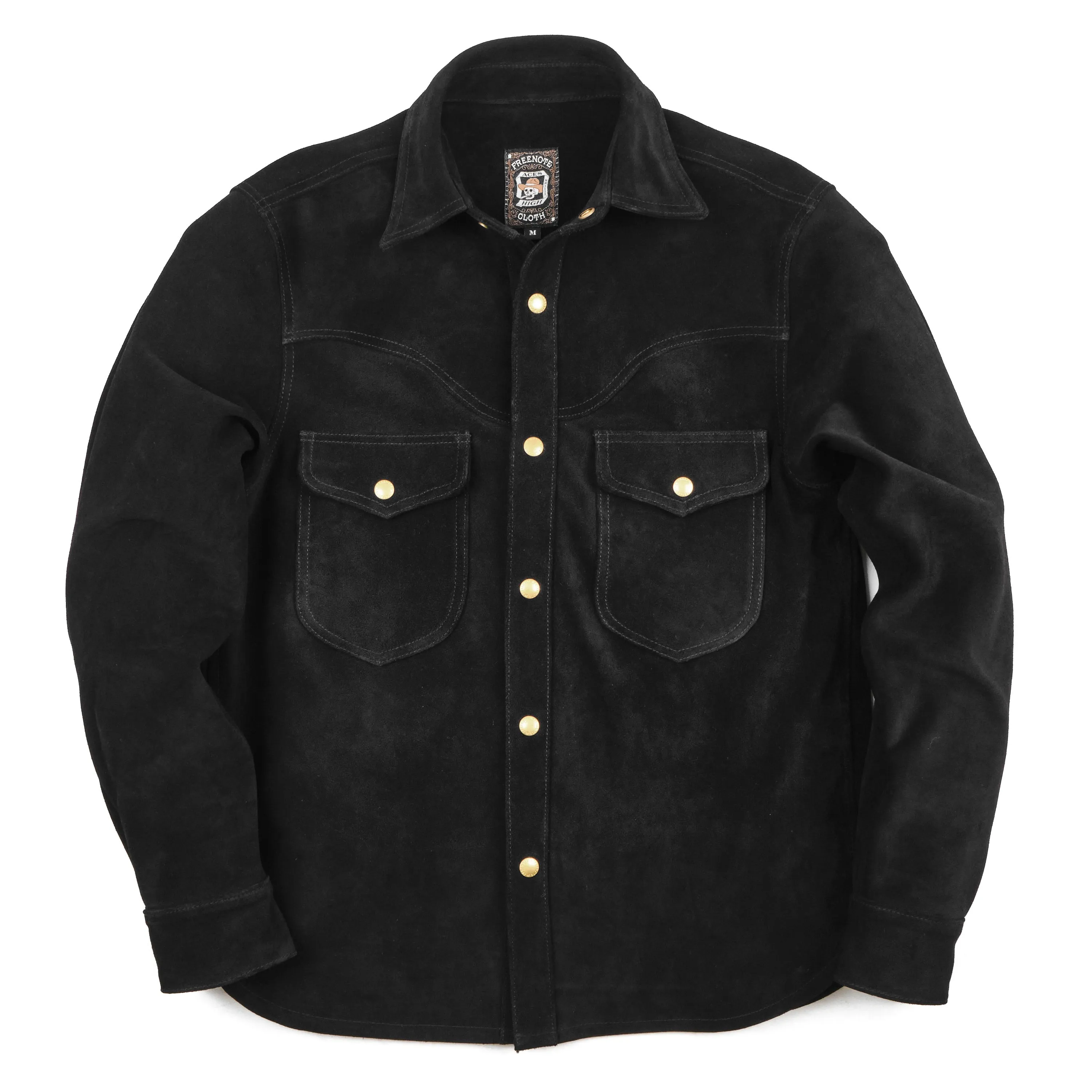 Packard Black Suede sold by Freenote Cloth