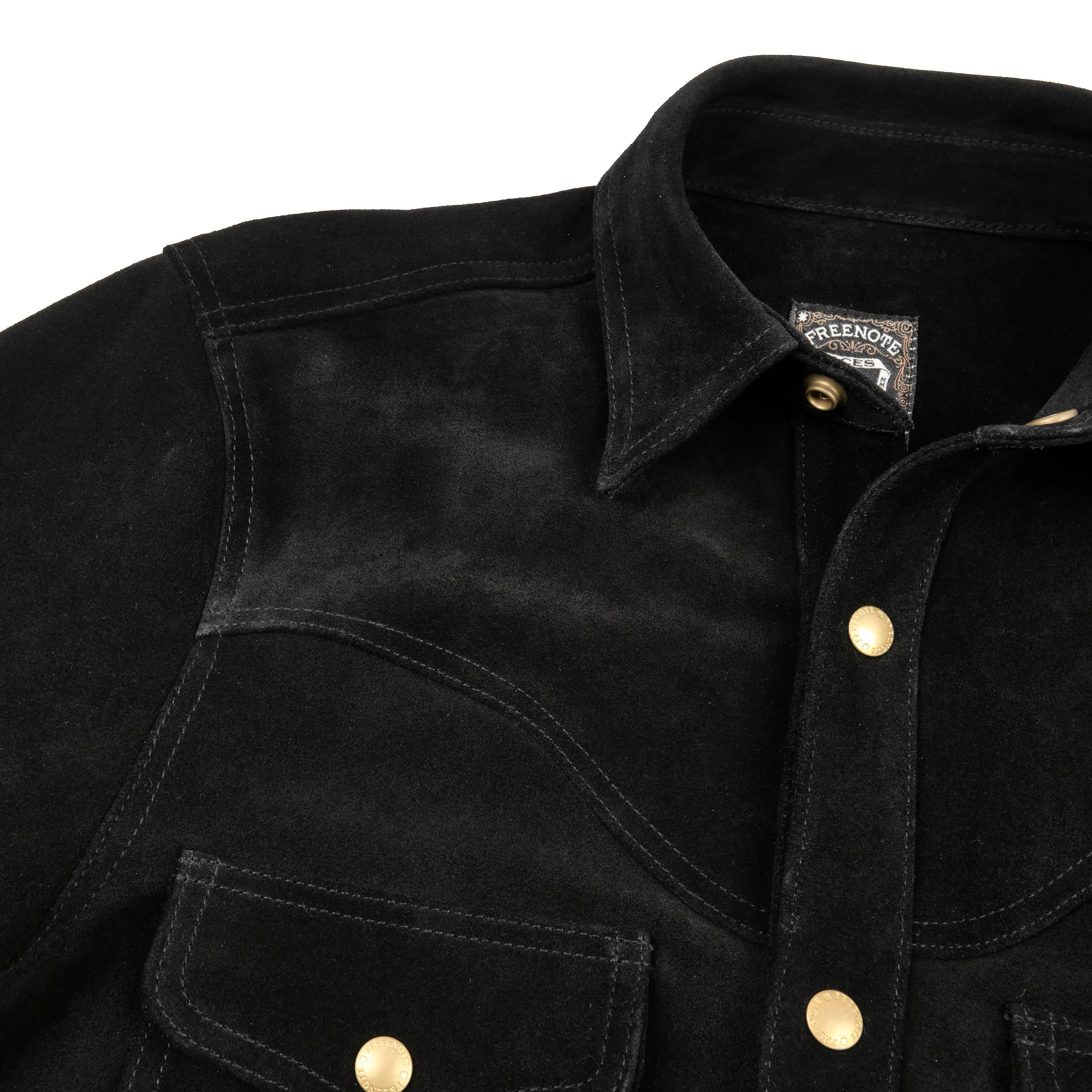 Packard Black Suede sold by Freenote Cloth product image thumbnail 4