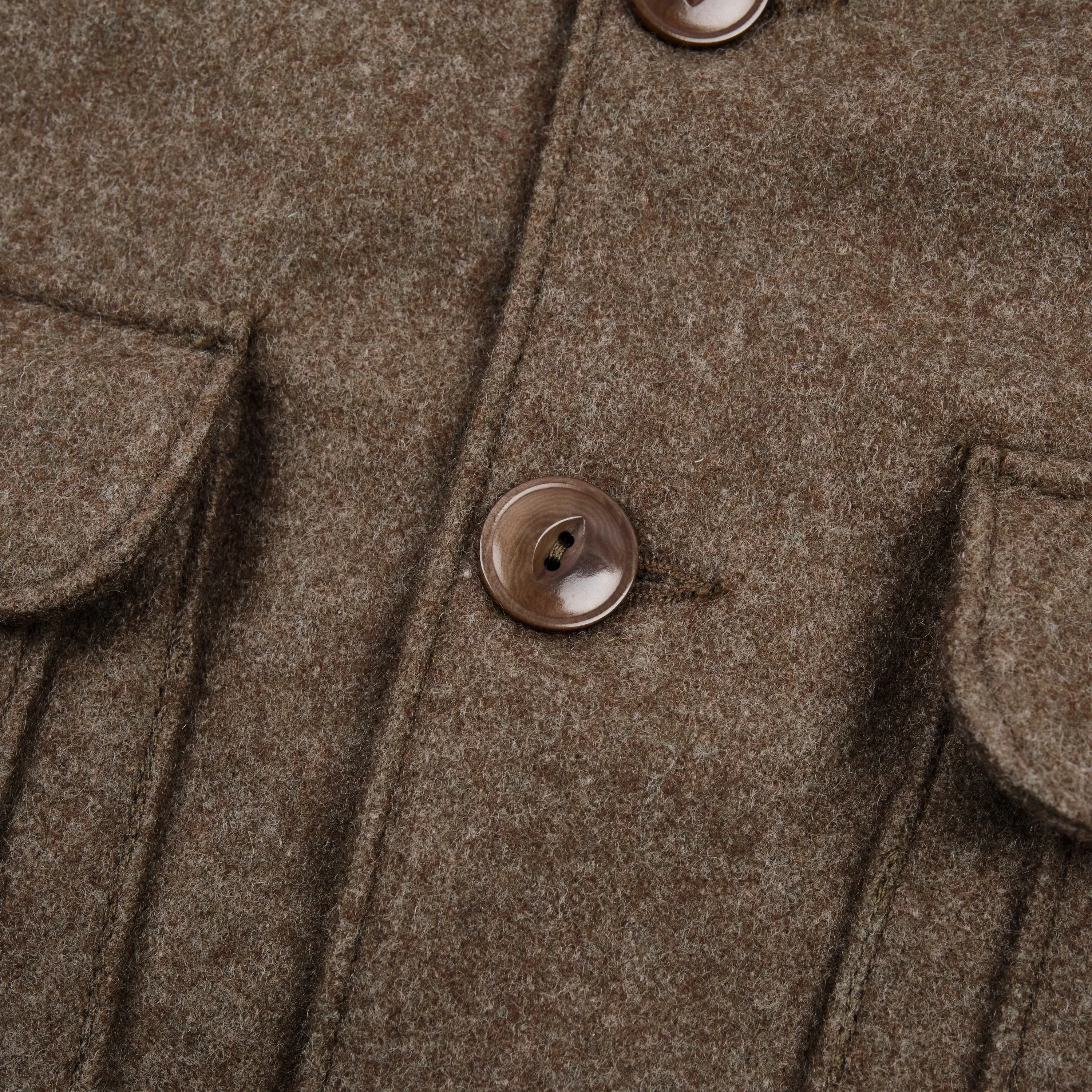 Grafton Jacket Brown Wool sold by Freenote Cloth product image thumbnail 5