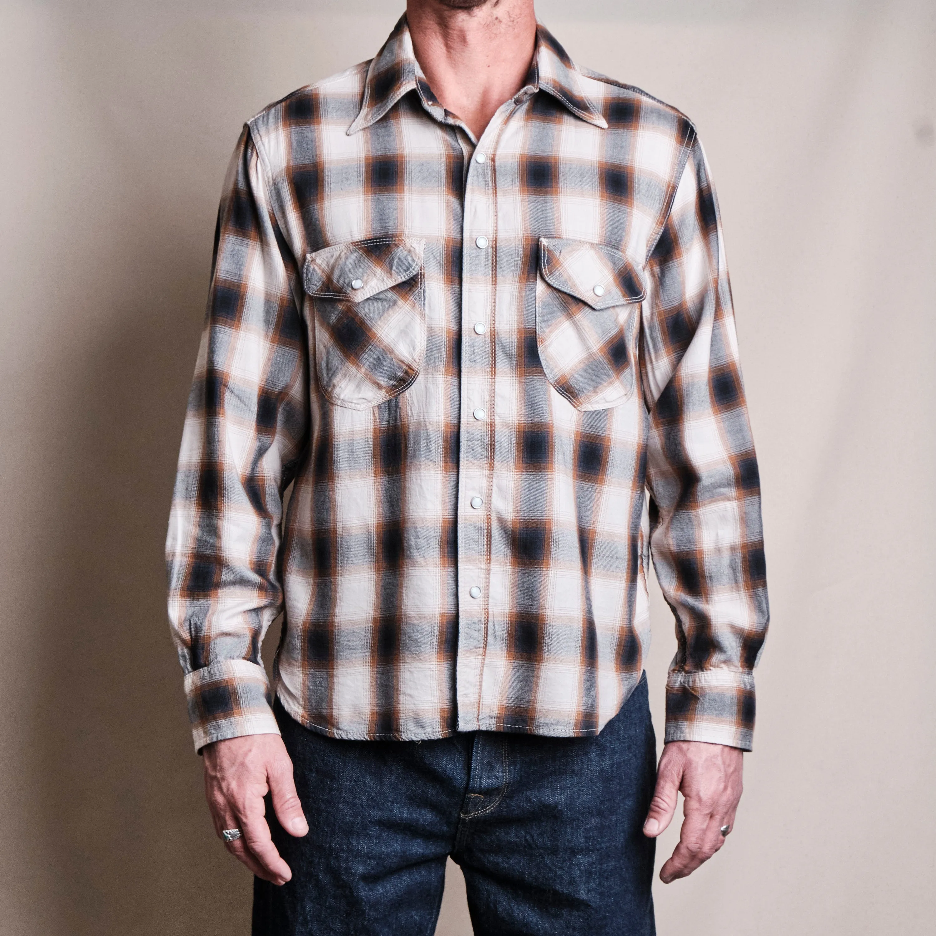 Bodie Straw Plaid sold by Freenote Cloth product image thumbnail 2