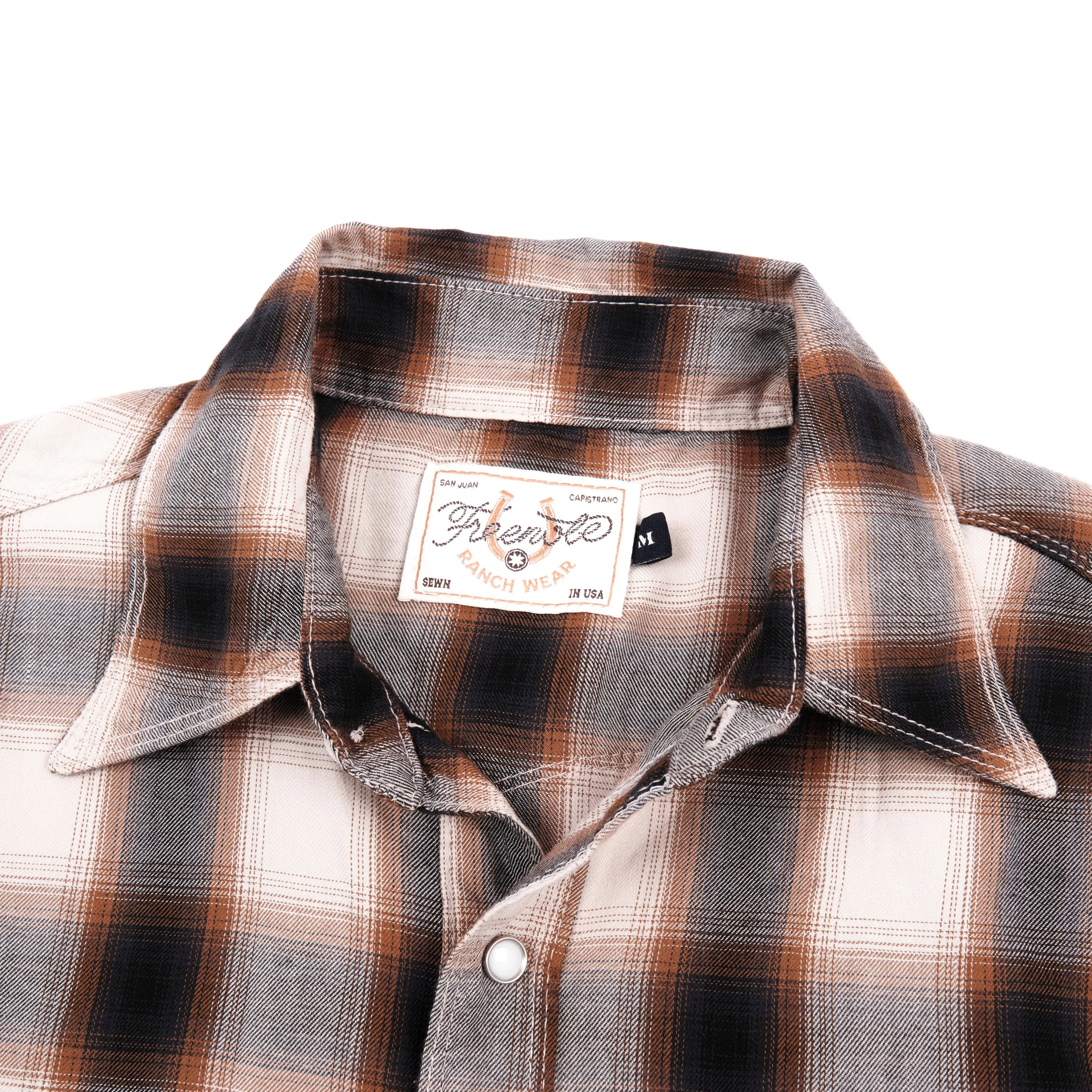 Bodie Straw Plaid sold by Freenote Cloth product image thumbnail 3