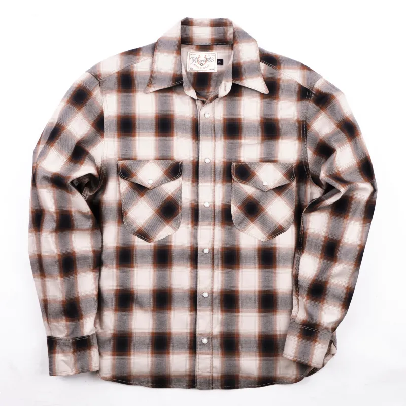 Bodie Straw Plaid made by Freenote Cloth