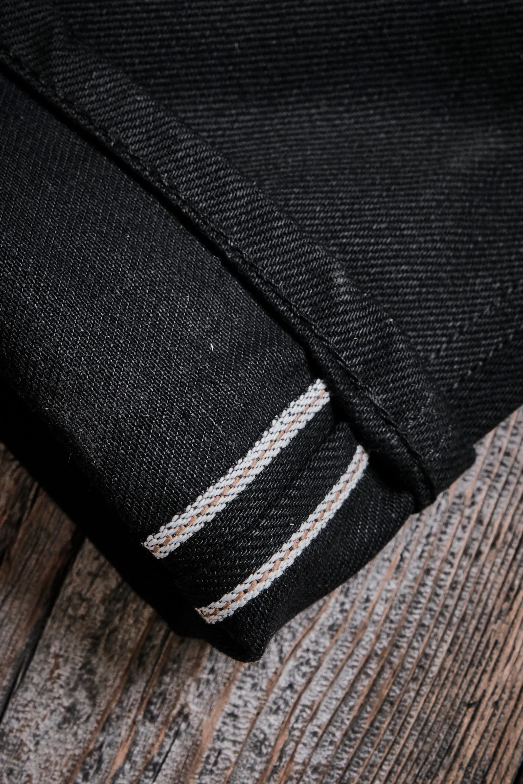 Rios 15.75 Ounce Black Denim sold by Freenote Cloth product image thumbnail 2