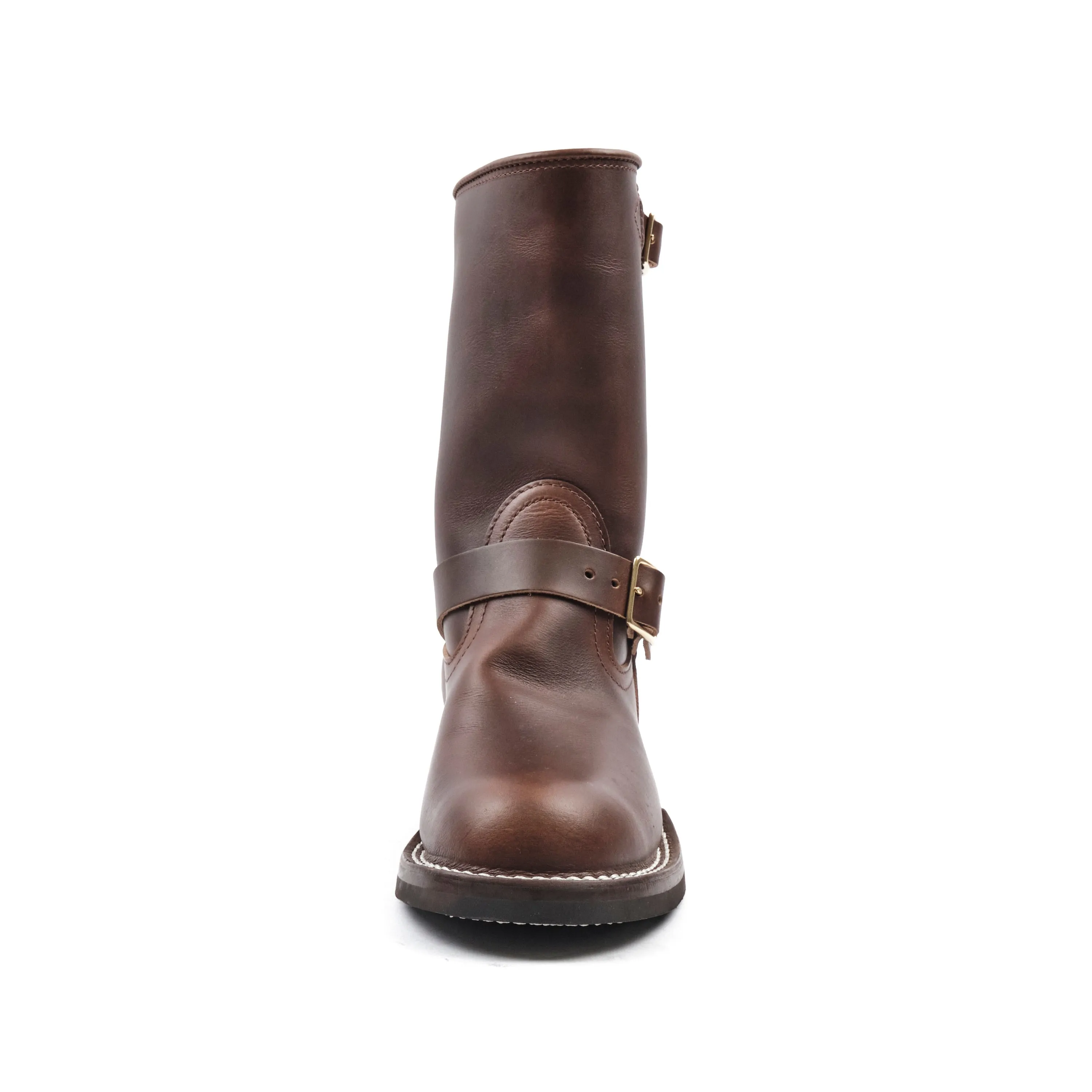 NICKS BOOTS - THE BRAKEMAN ENGINEER - HORWEEN SHACKLETON COGNAC sold by Freenote Cloth product image thumbnail 5