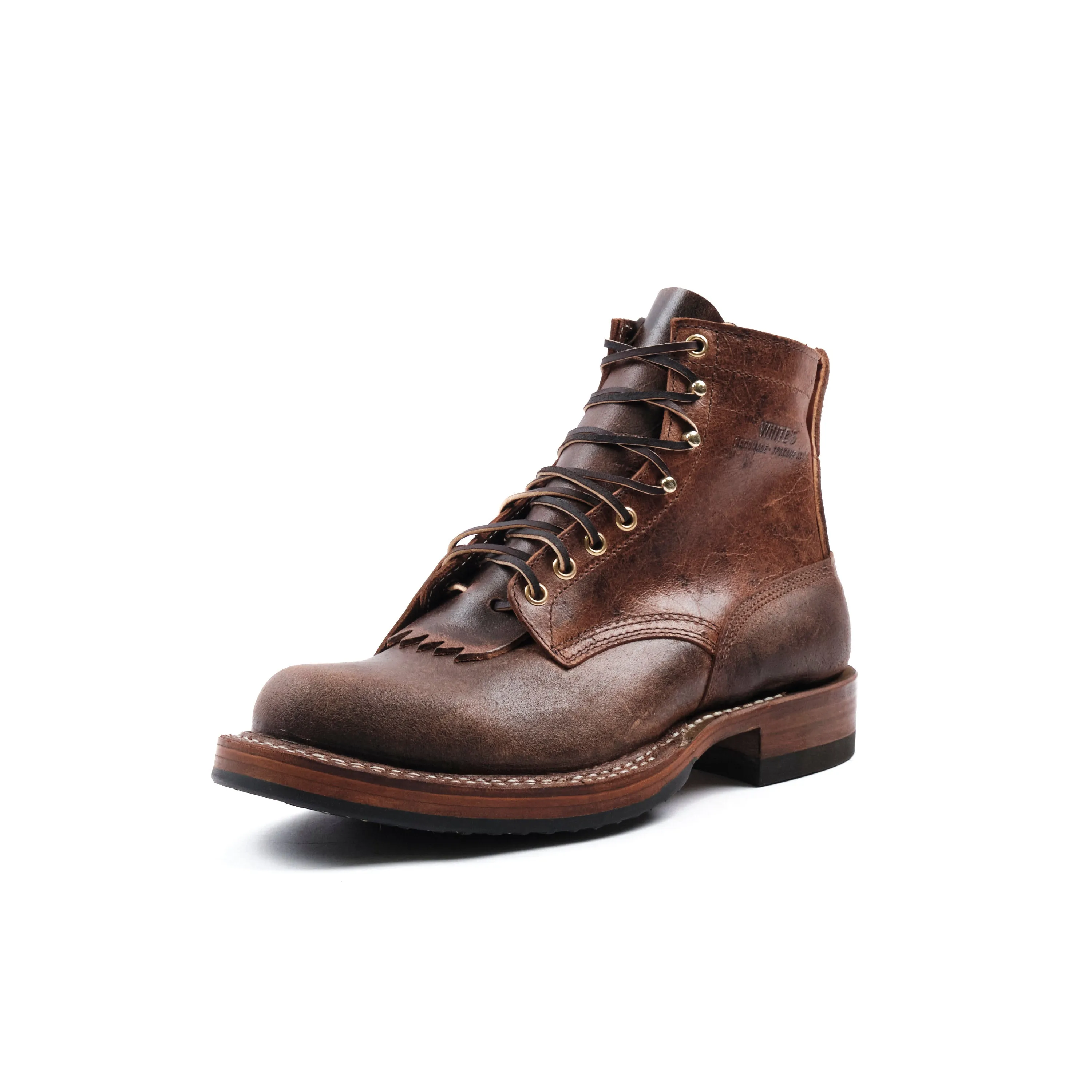 FREENOTE CLOTH X WHITE'S BOOTS - 55 LAST CRUISER BOOT - C.F. STEAD CRAZY COW sold by Freenote Cloth product image thumbnail 3