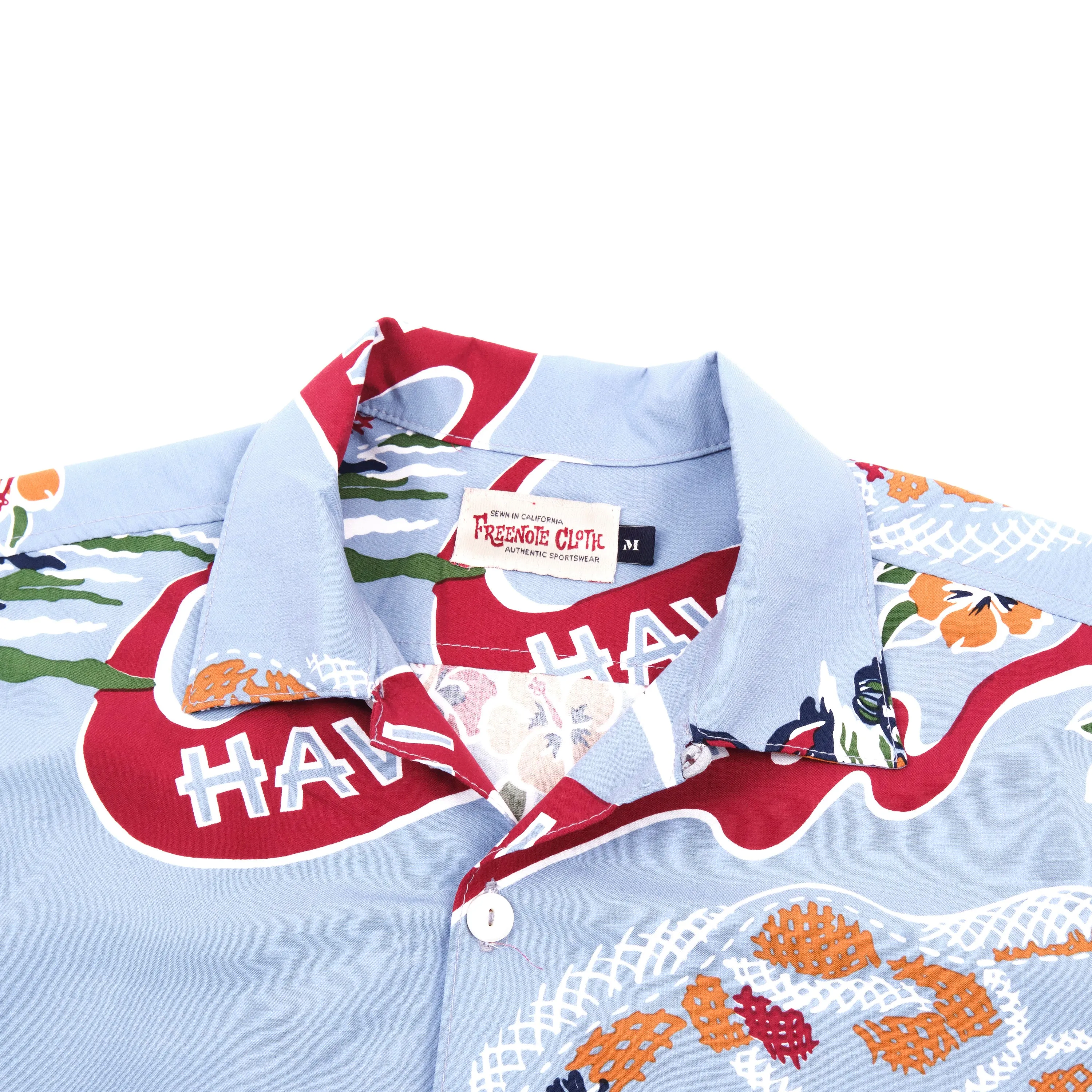 Hawaiian Clear Blue Aloha sold by Freenote Cloth product image thumbnail 2