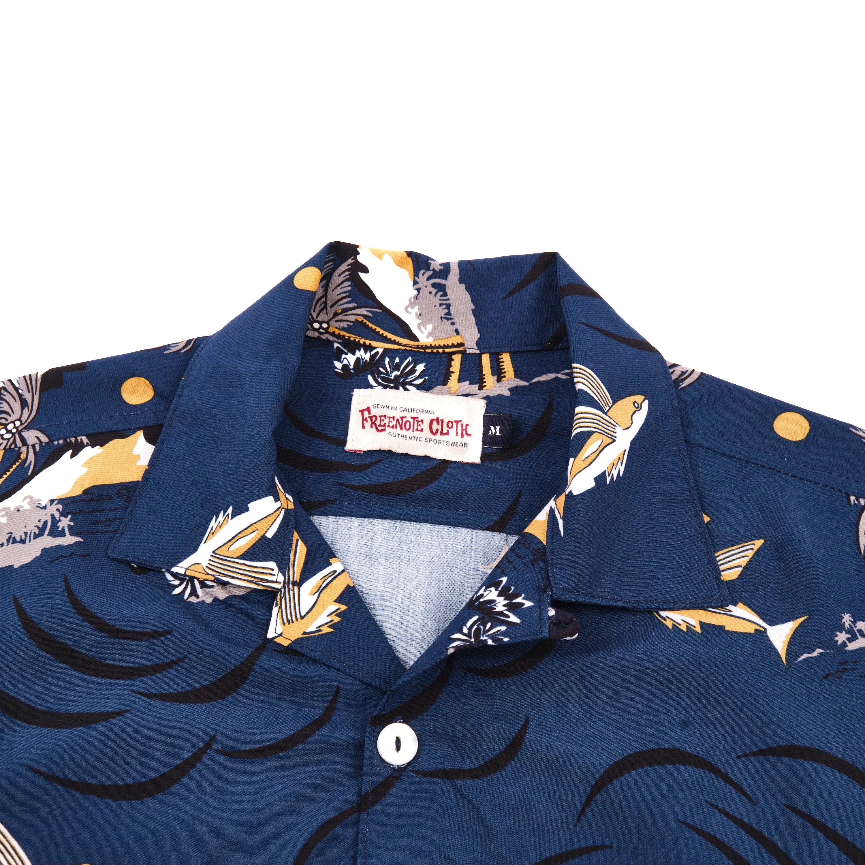 Dean Double Pocket Navy Flying Fish sold by Freenote Cloth product image thumbnail 2