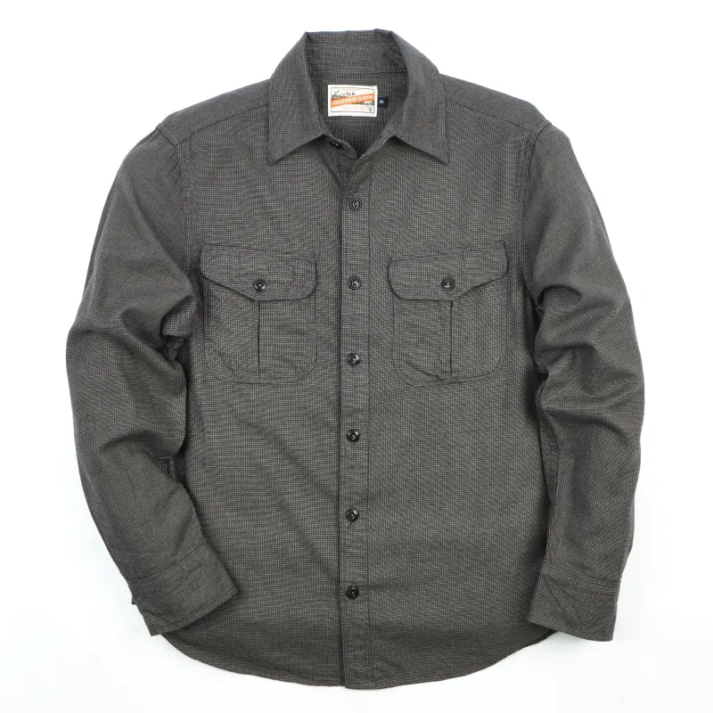 Rancho Charcoal Check made by Freenote Cloth