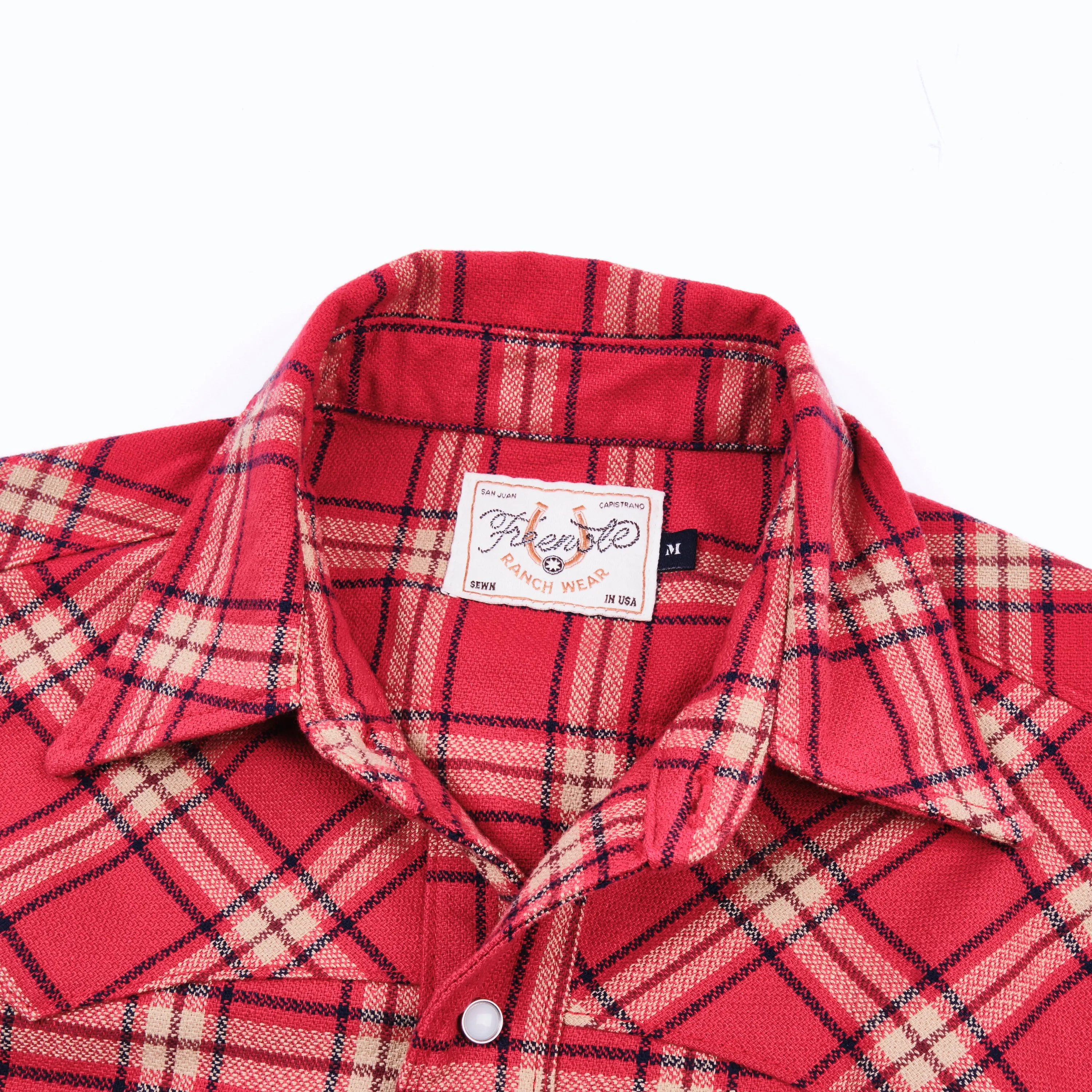 Western Scout Red Plaid sold by Freenote Cloth product image thumbnail 3