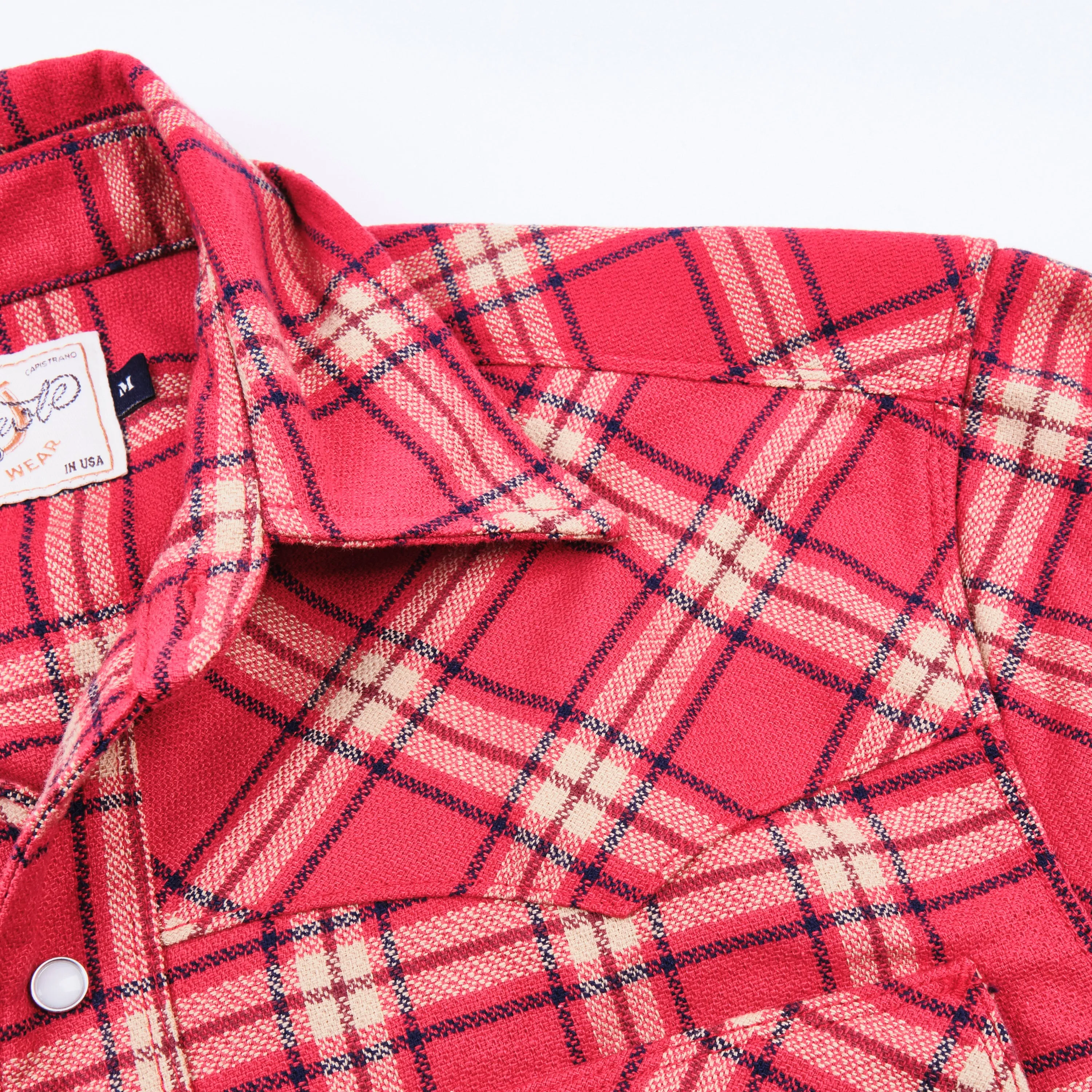 Western Scout Red Plaid sold by Freenote Cloth product image thumbnail 5