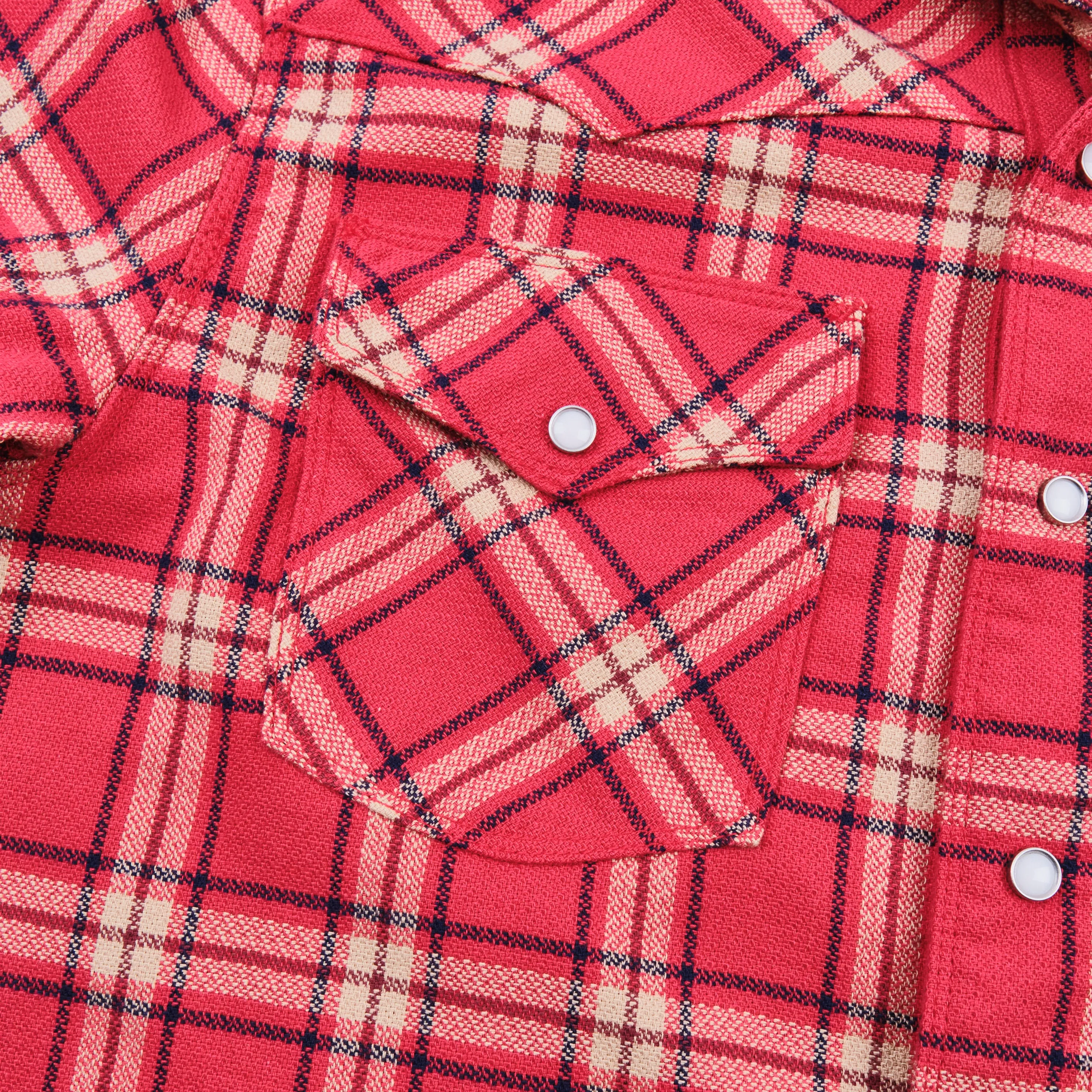 Western Scout Red Plaid sold by Freenote Cloth product image thumbnail 4