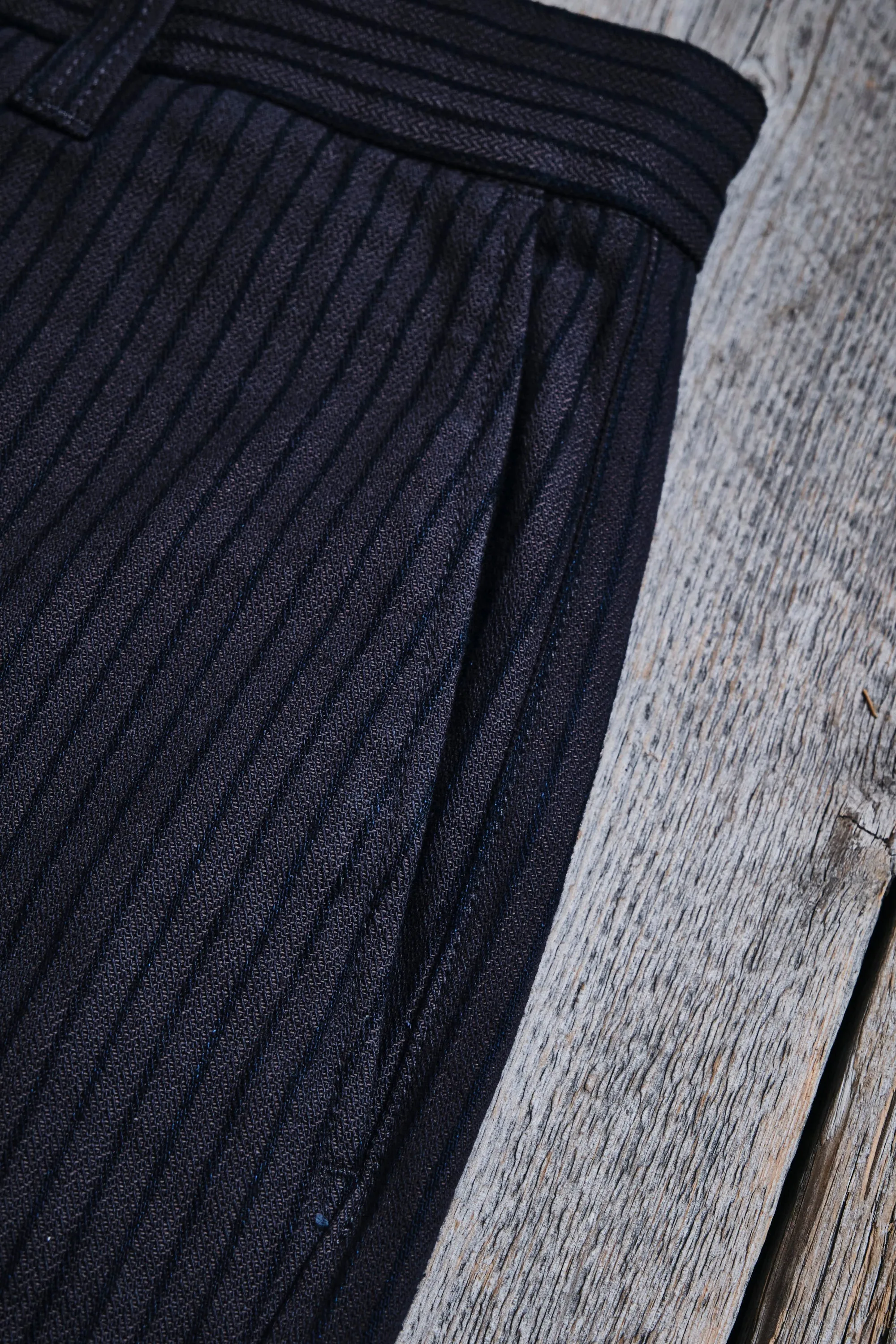 Deck Pant Indigo Herringbone Dobby sold by Freenote Cloth product image thumbnail 5