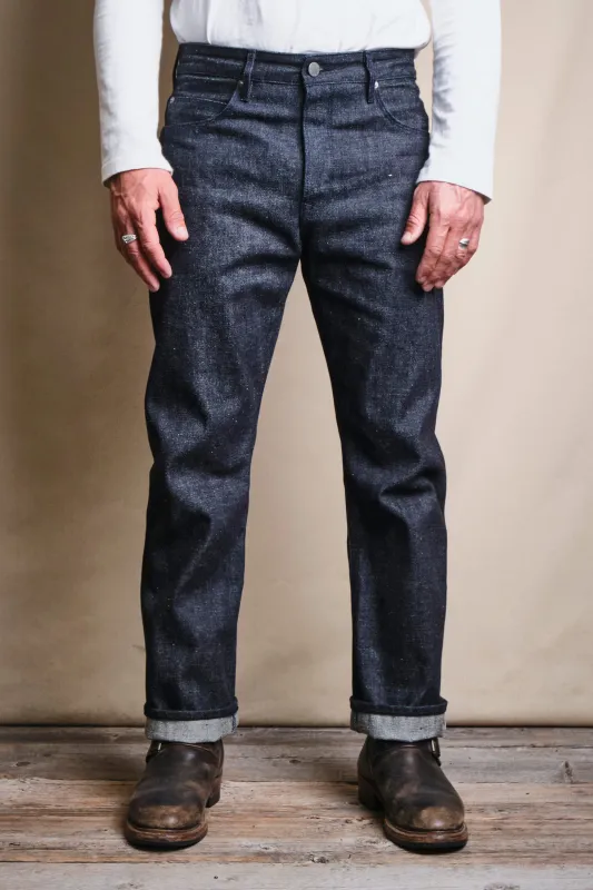 Belford Straight 16 Ounce Limited Edition Indigo Denim made by Freenote Cloth