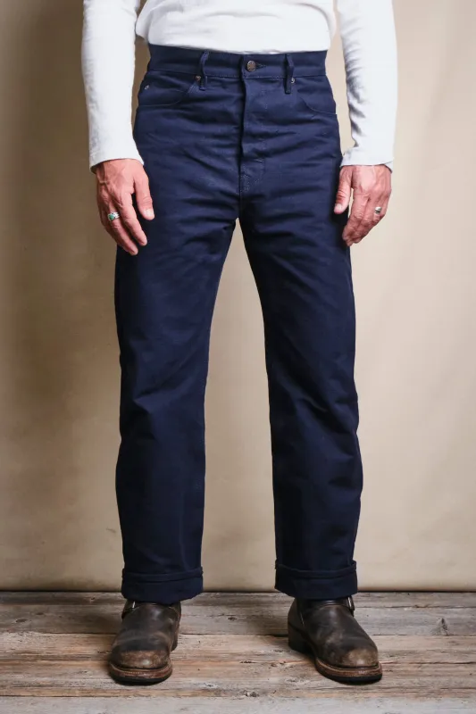 Modesto 15 Ounce Navy Canvas made by Freenote Cloth