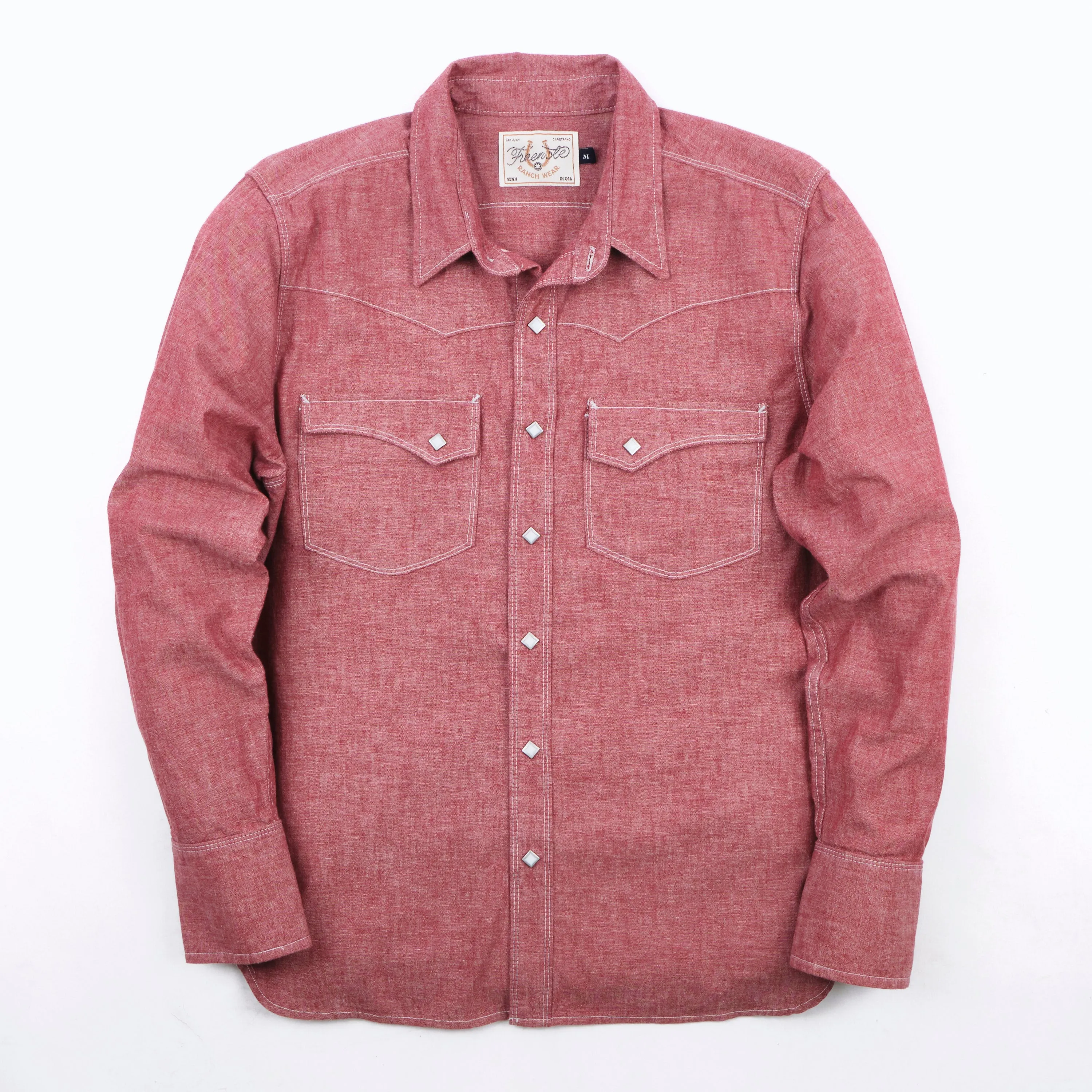 Calico Dusty Red sold by Freenote Cloth