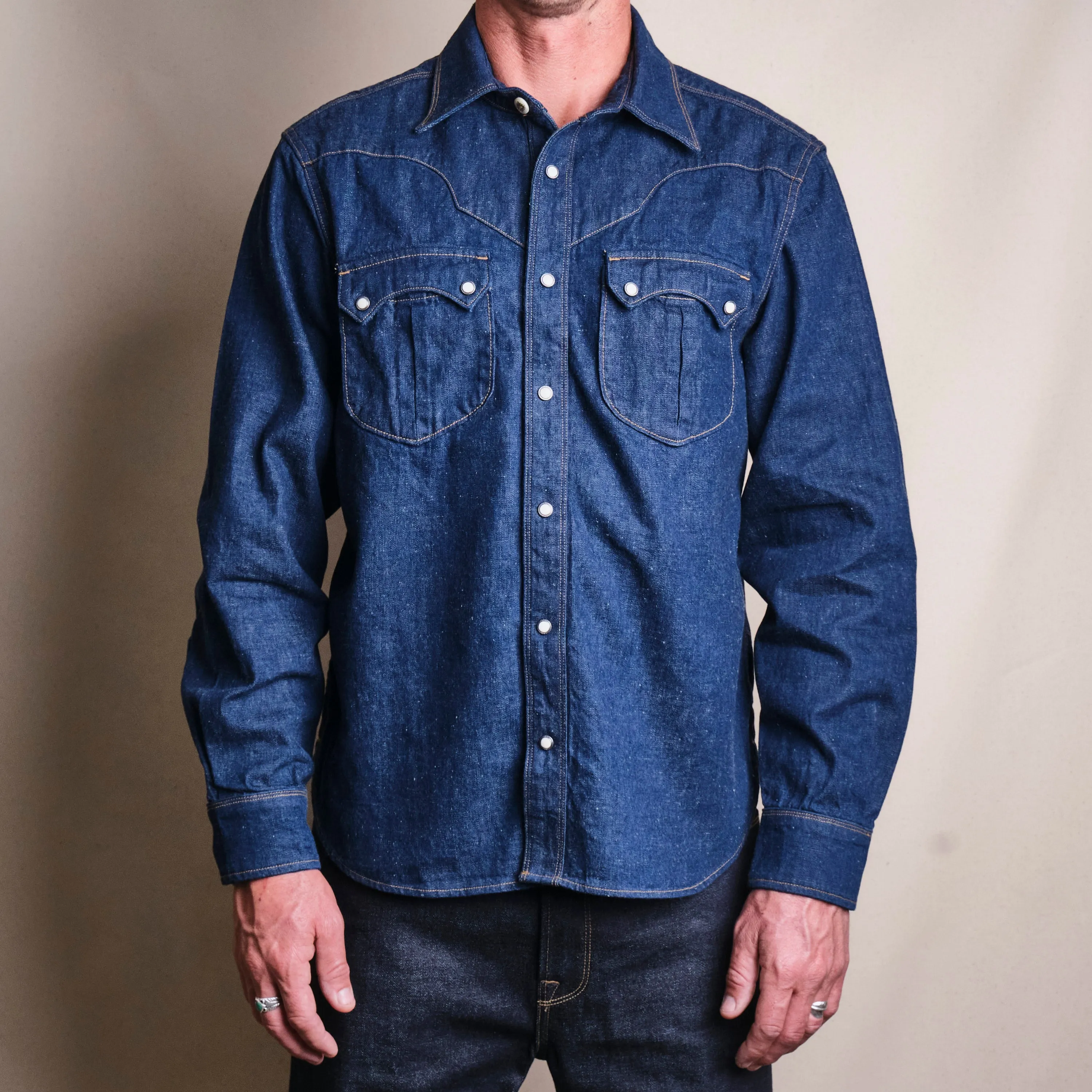 Sinclair Royal Blue Denim sold by Freenote Cloth product image thumbnail 2