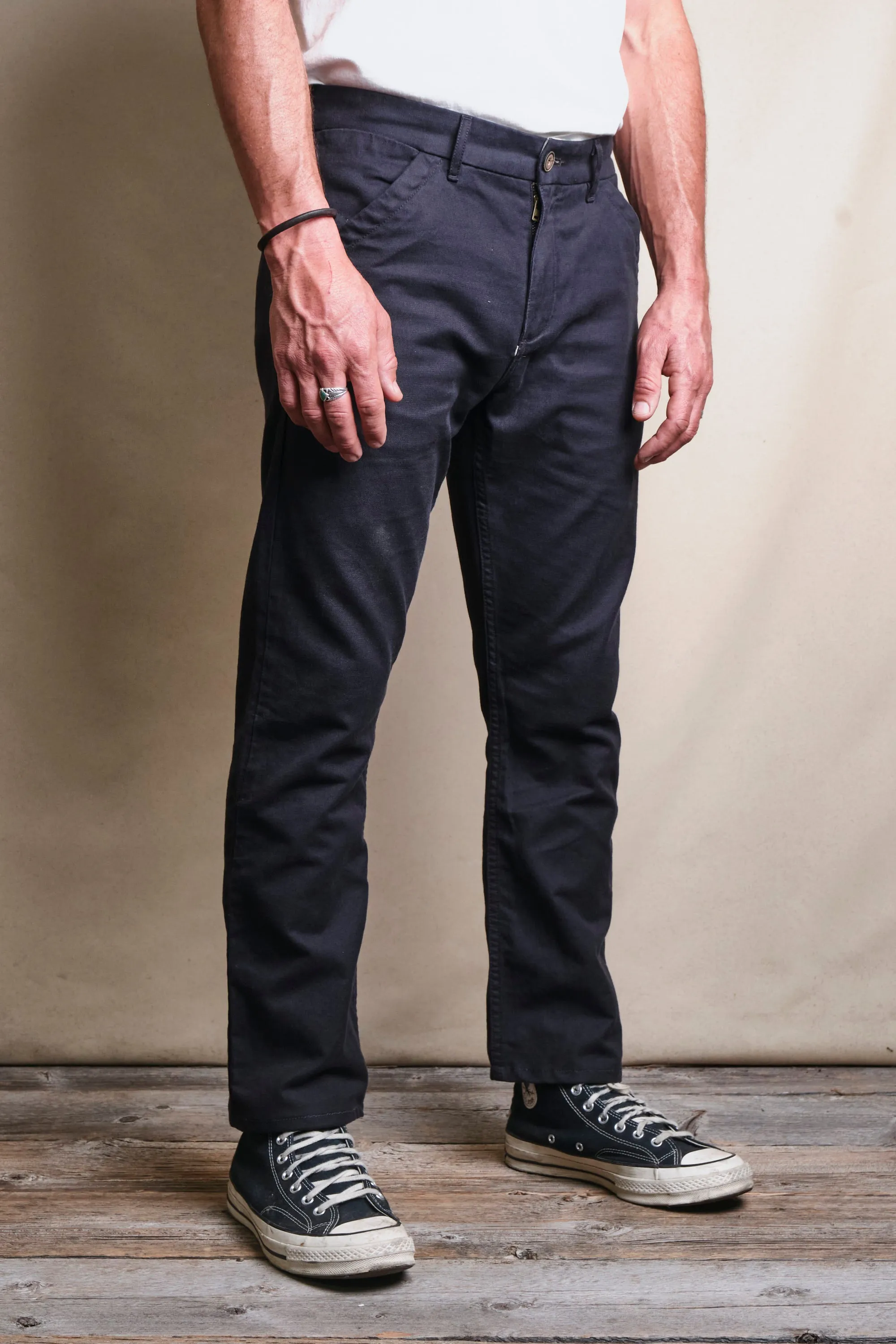 Workers Chino Slim Fit Black sold by Freenote Cloth product image thumbnail 4