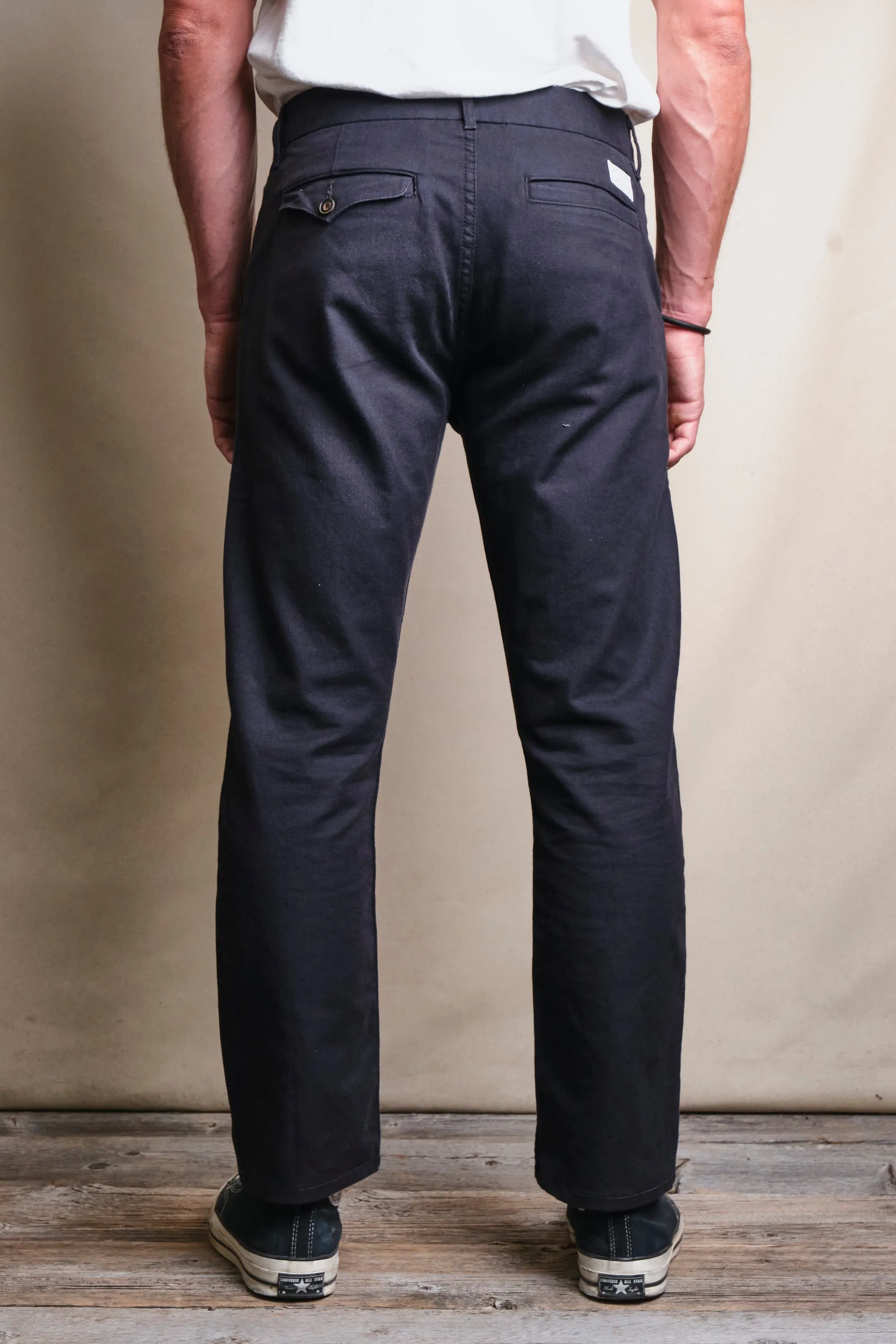 Workers Chino Slim Fit Black sold by Freenote Cloth product image thumbnail 3