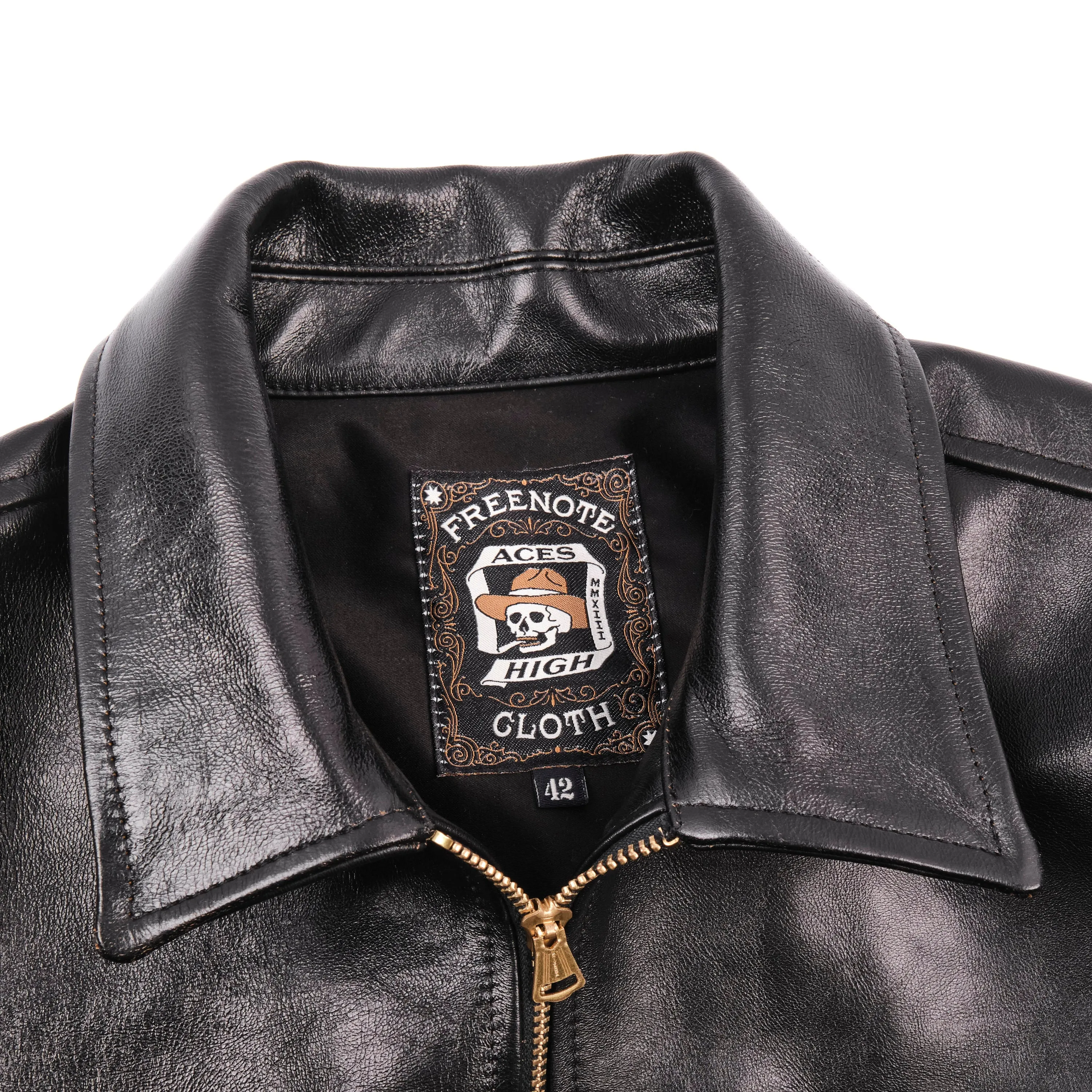 Locklin Black Horsehide sold by Freenote Cloth product image thumbnail 2