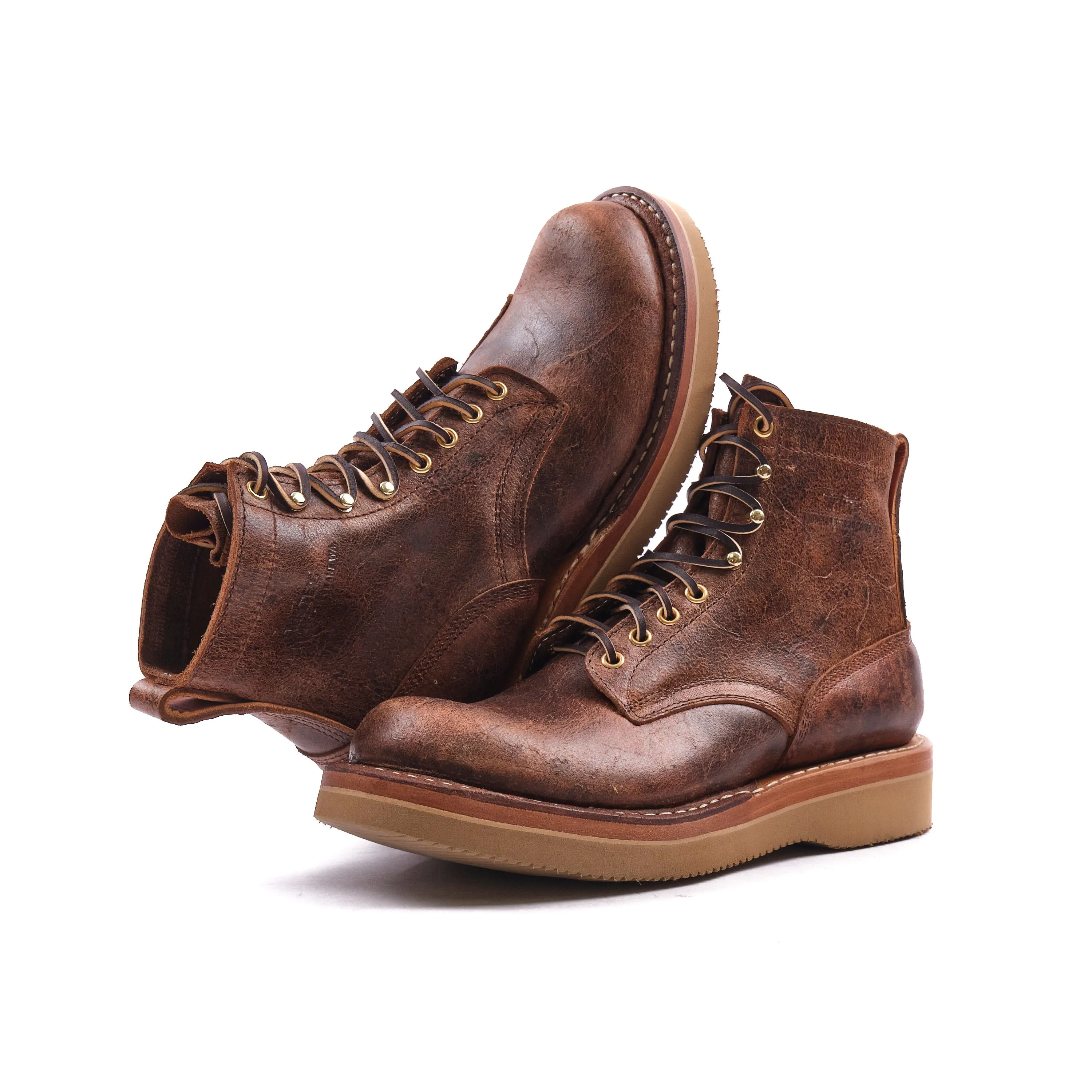 FREENOTE CLOTH X WHITE'S BOOTS - 9338 LAST CRUISER BOOT - C.F. STEAD CRAZY COW 2 sold by Freenote Cloth product image thumbnail 2