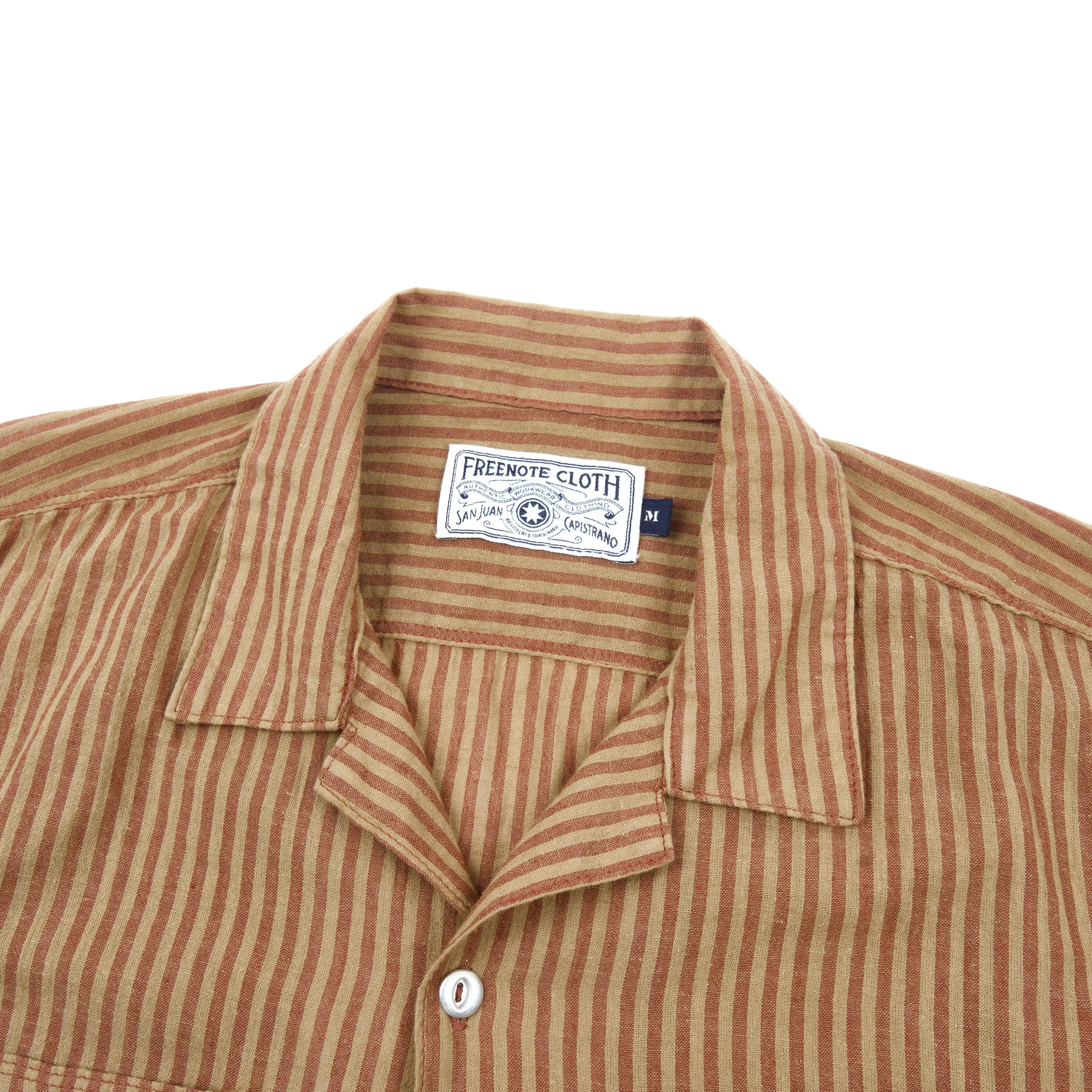 Dayton Terracotta Stripe sold by Freenote Cloth product image thumbnail 2