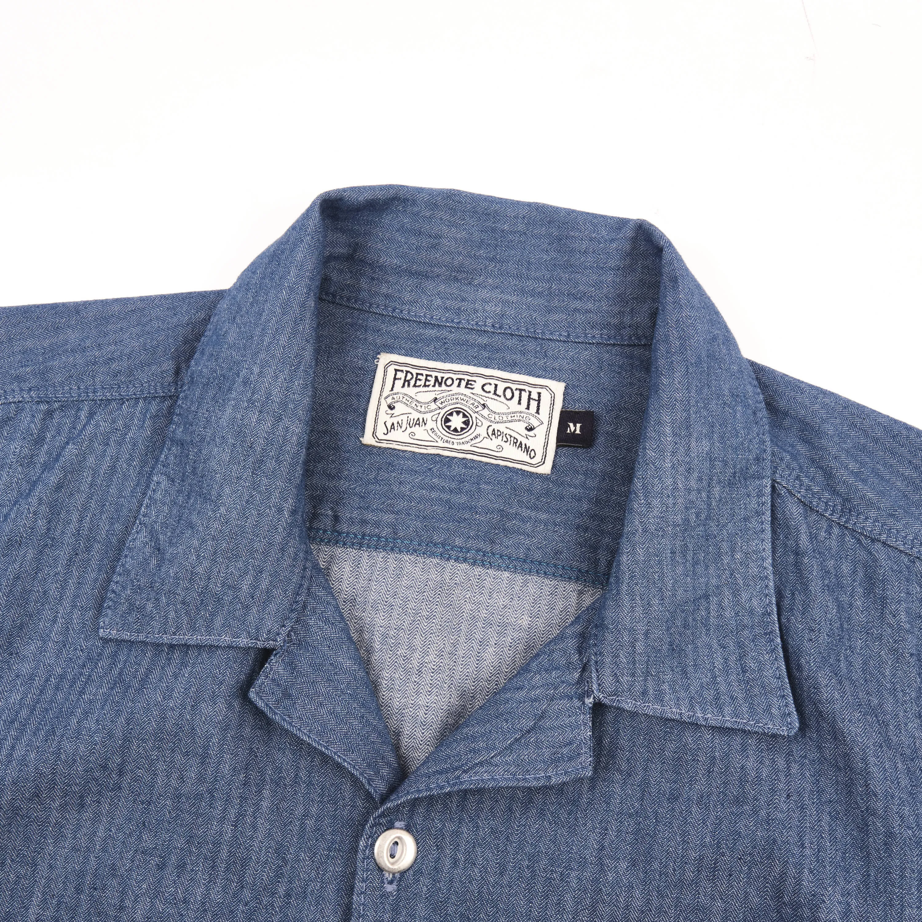 Dayton Blue Herringbone sold by Freenote Cloth product image thumbnail 3