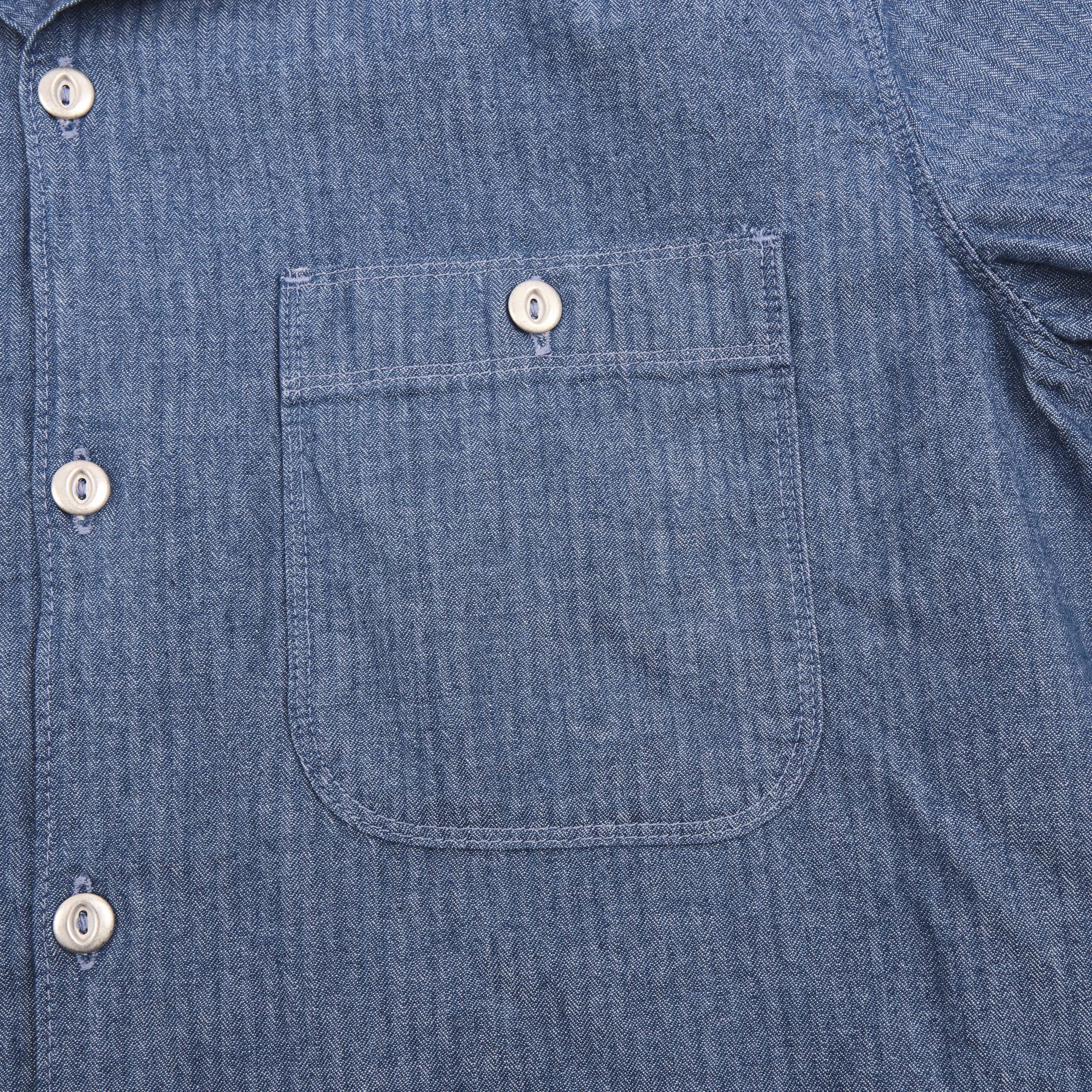 Dayton Blue Herringbone sold by Freenote Cloth product image thumbnail 4
