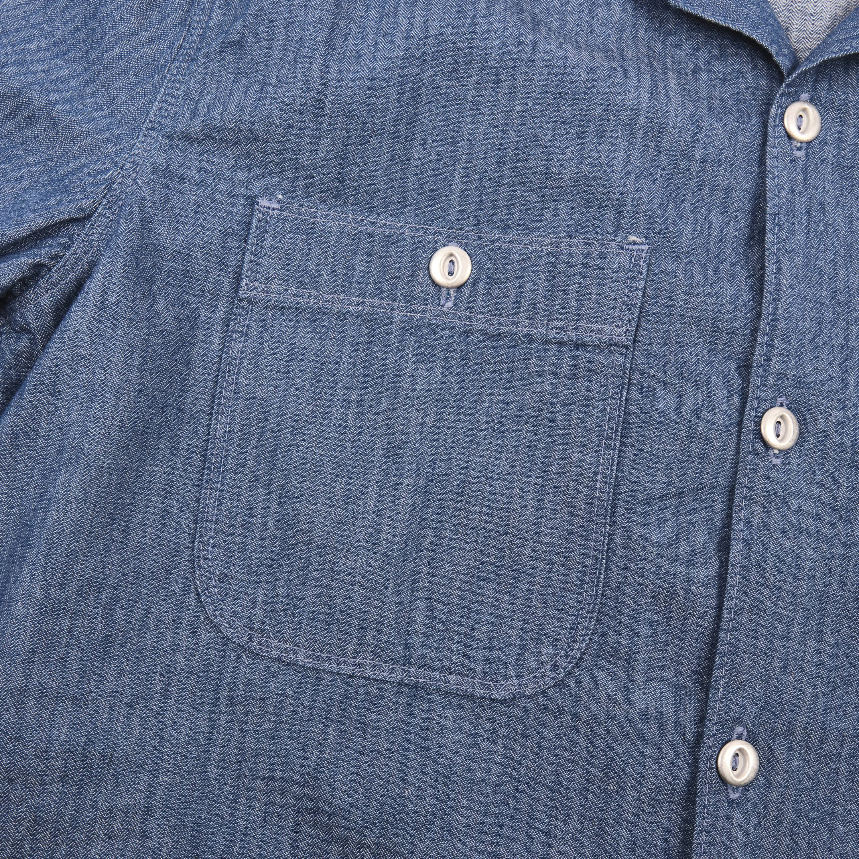 Dayton Blue Herringbone sold by Freenote Cloth product image thumbnail 5