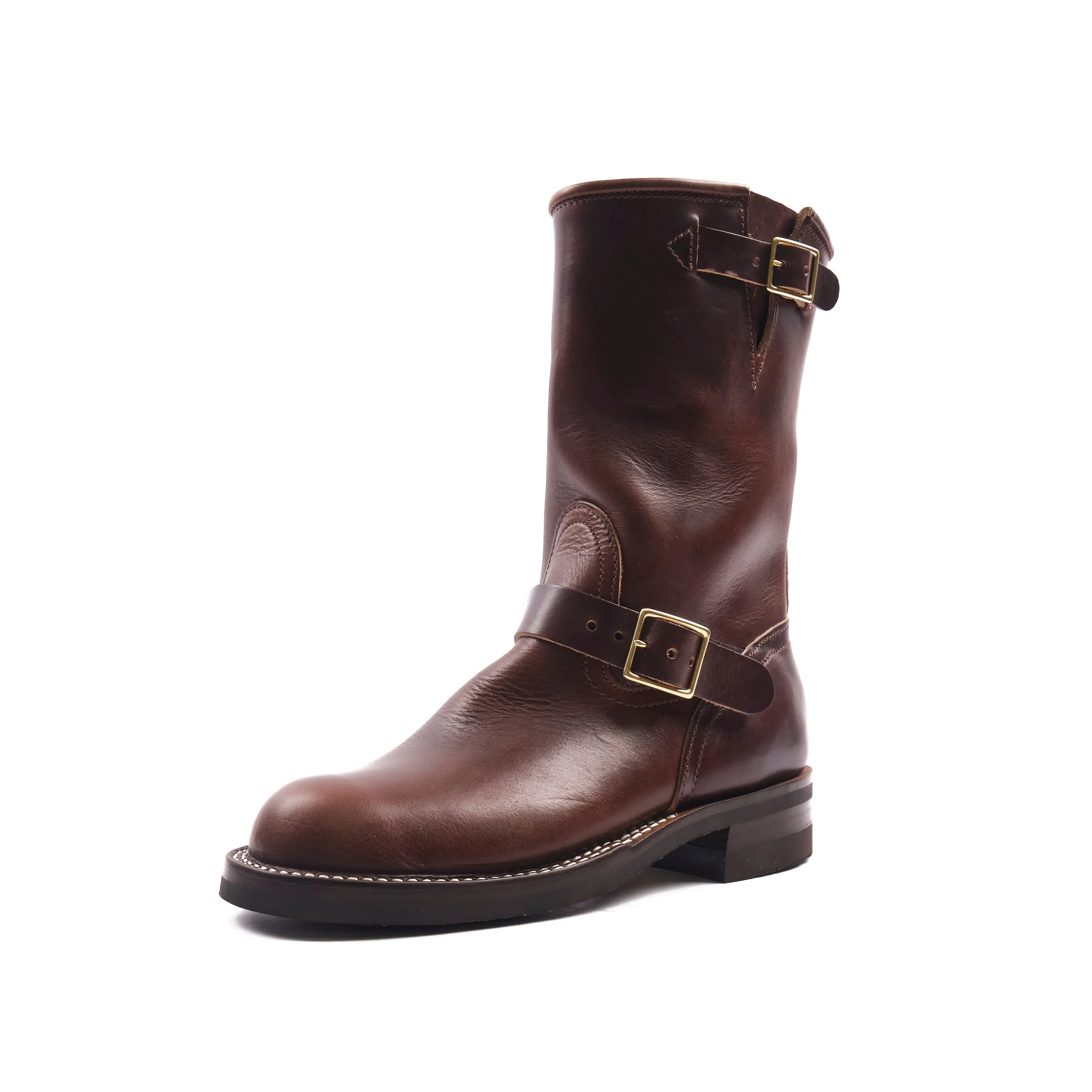 NICKS BOOTS - THE BRAKEMAN ENGINEER - HORWEEN BROWN CHROMEXCEL sold by Freenote Cloth product image thumbnail 3