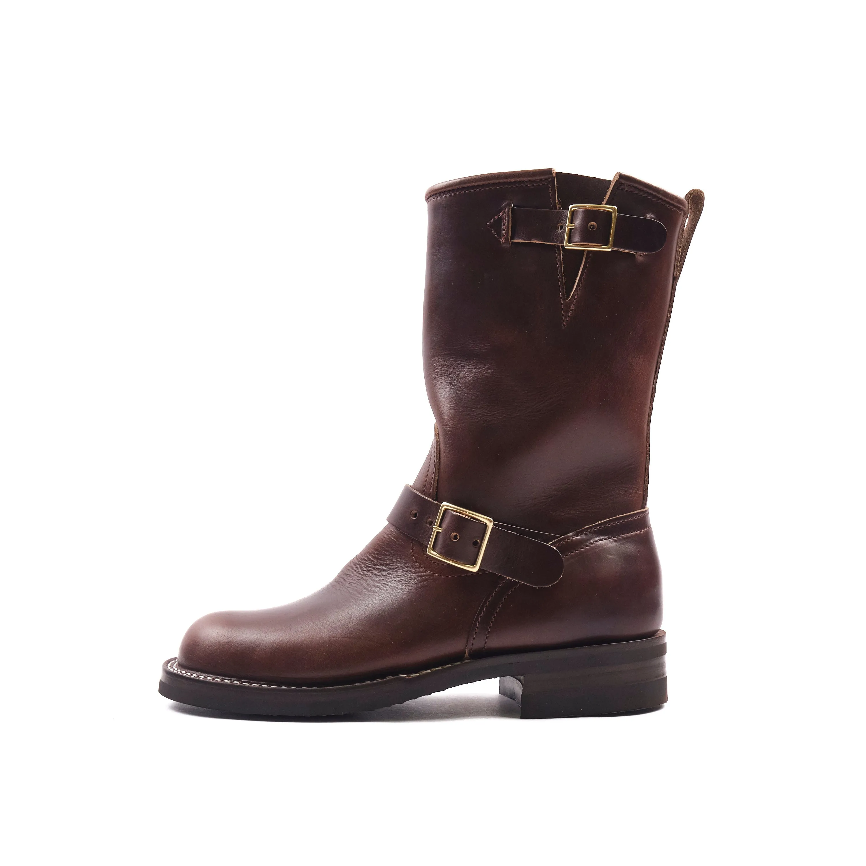 NICKS BOOTS - THE BRAKEMAN ENGINEER - HORWEEN BROWN CHROMEXCEL sold by Freenote Cloth product image thumbnail 4
