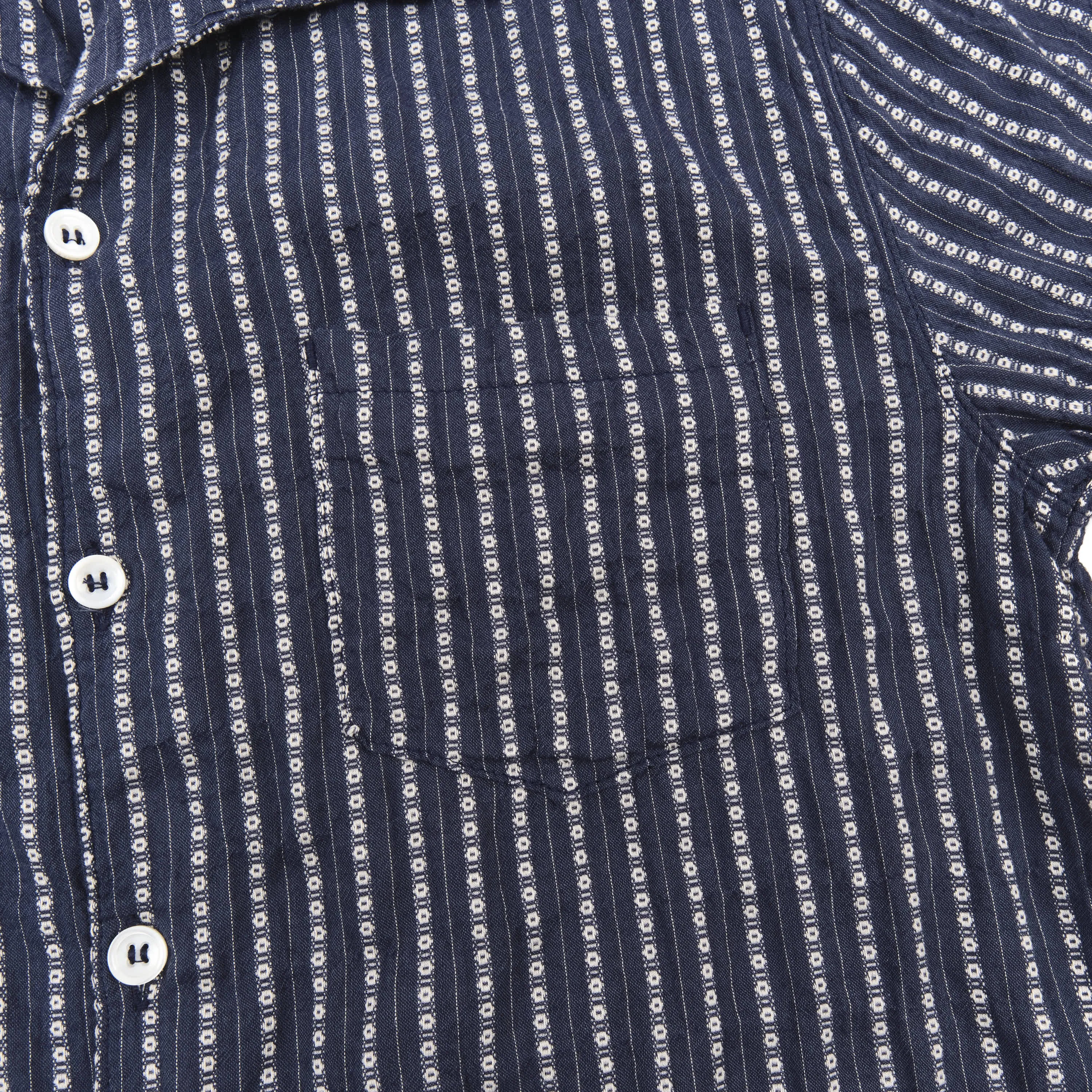 Cayucos Jacquard Navy sold by Freenote Cloth product image thumbnail 4