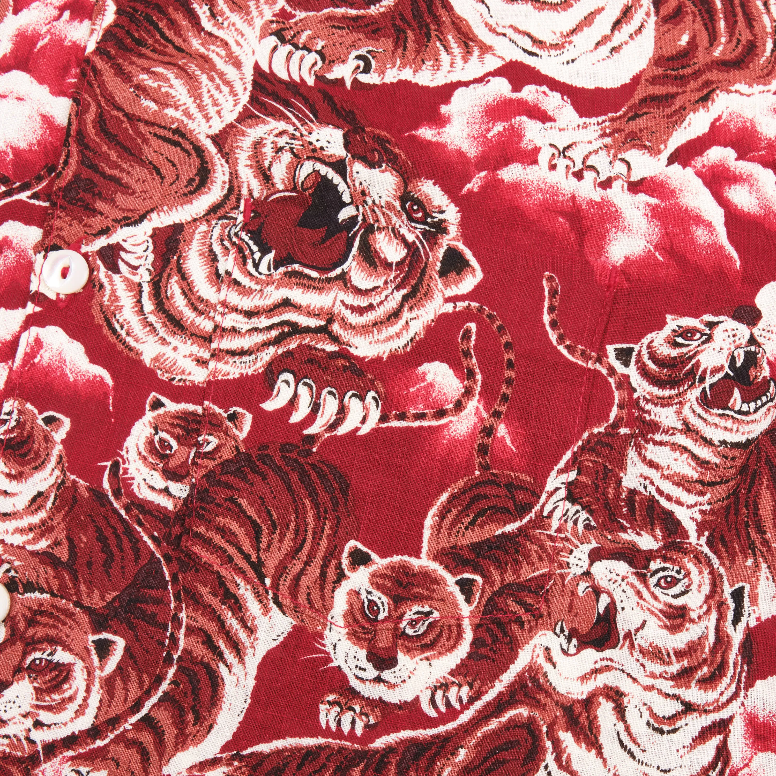 Hawaiian <span> Red Tiger </span> sold by Freenote Cloth product image thumbnail 4