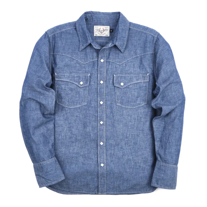 Calico Dusty Blue made by Freenote Cloth
