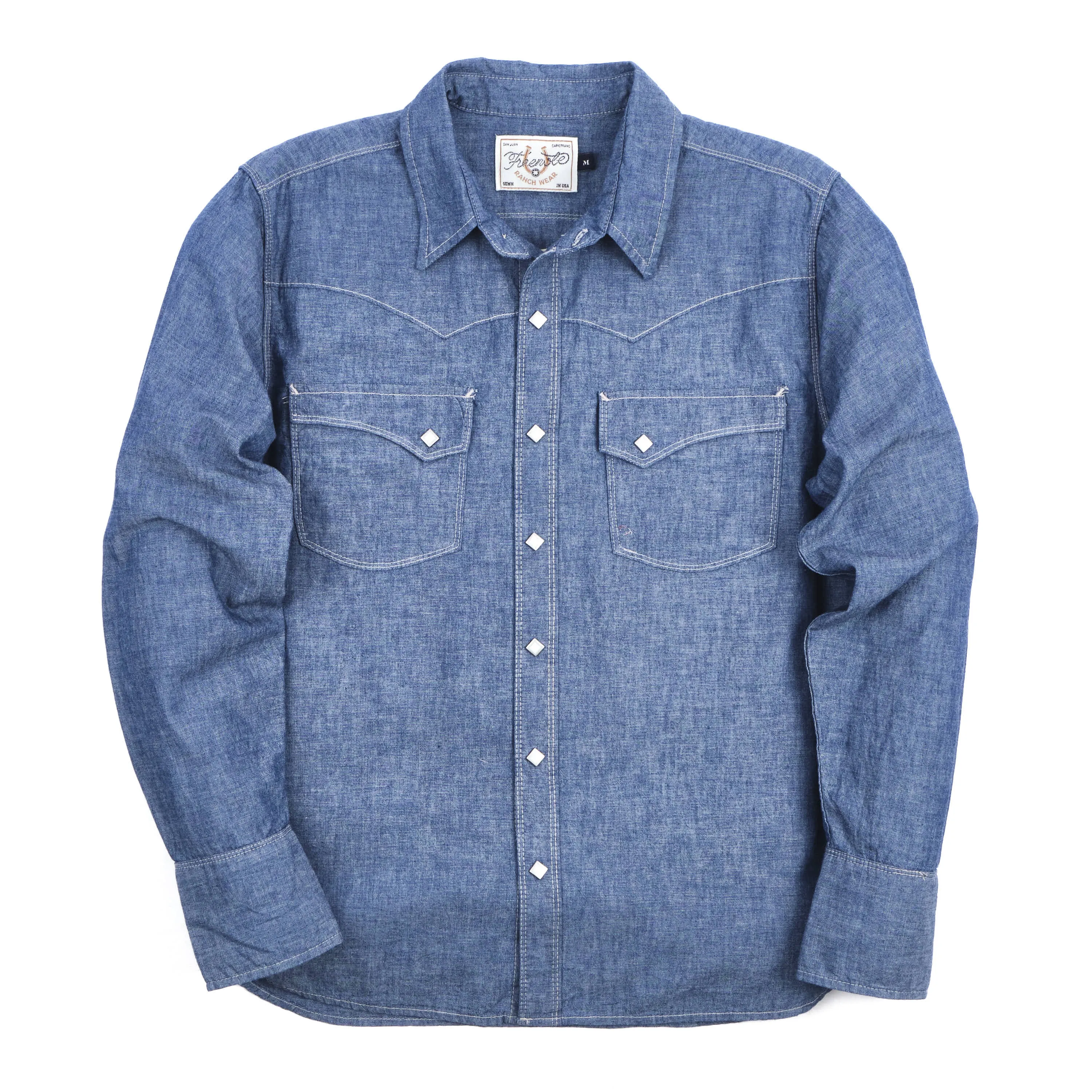 Calico Dusty Blue sold by Freenote Cloth